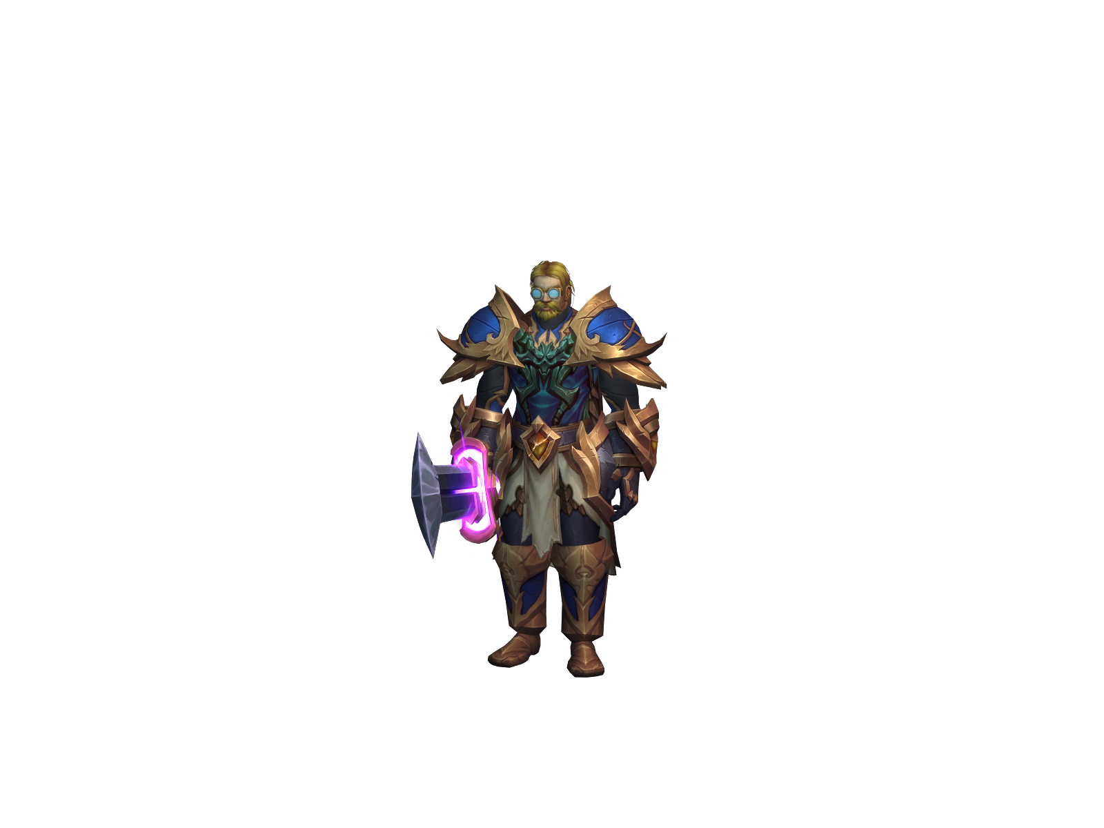 Metallhead 3D character render