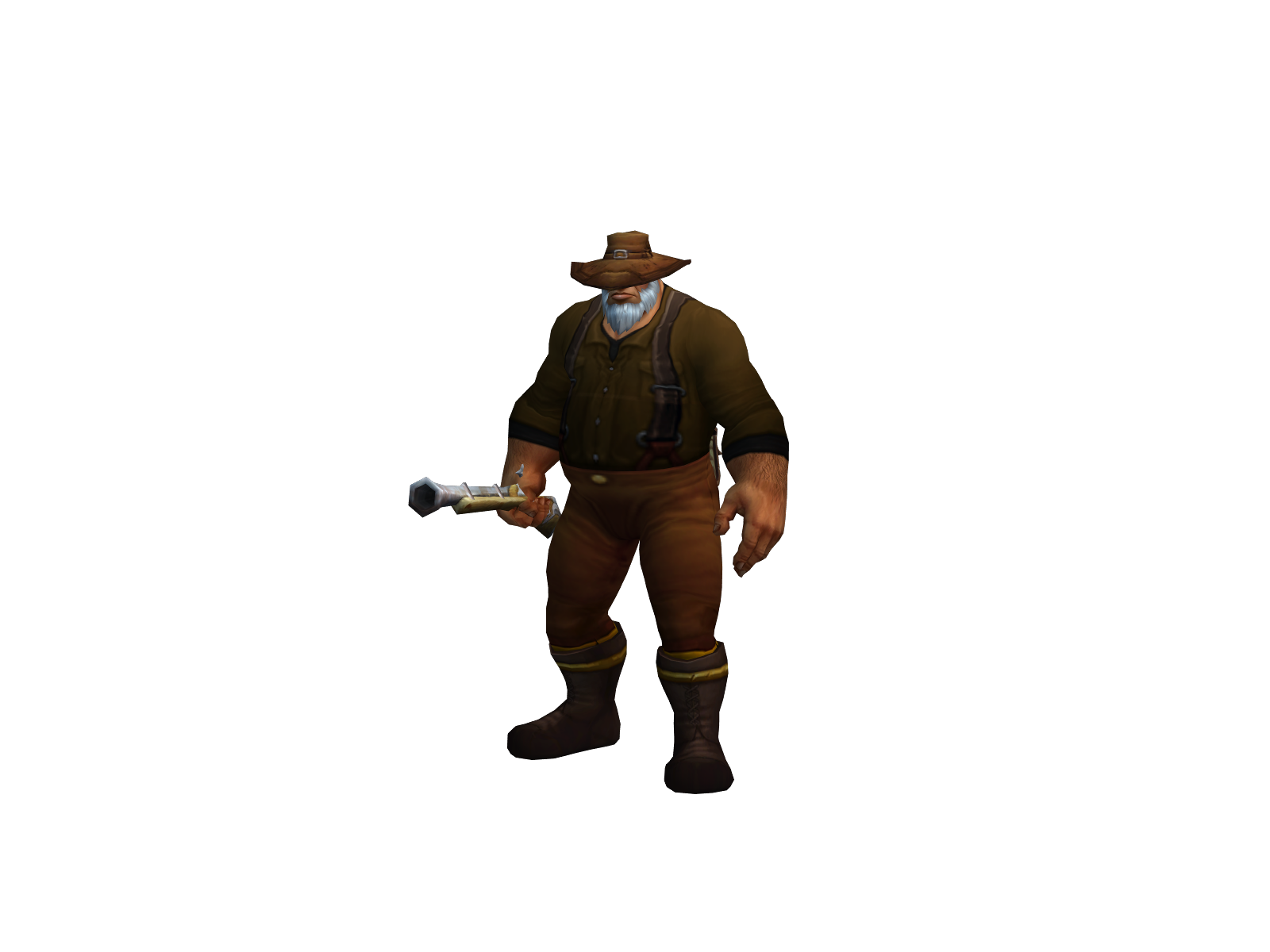 Jägarnßjörne 3D character render