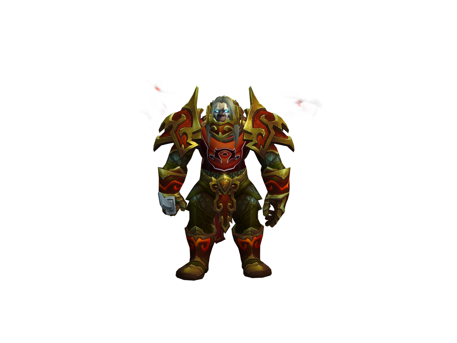 Qryox 3D character render