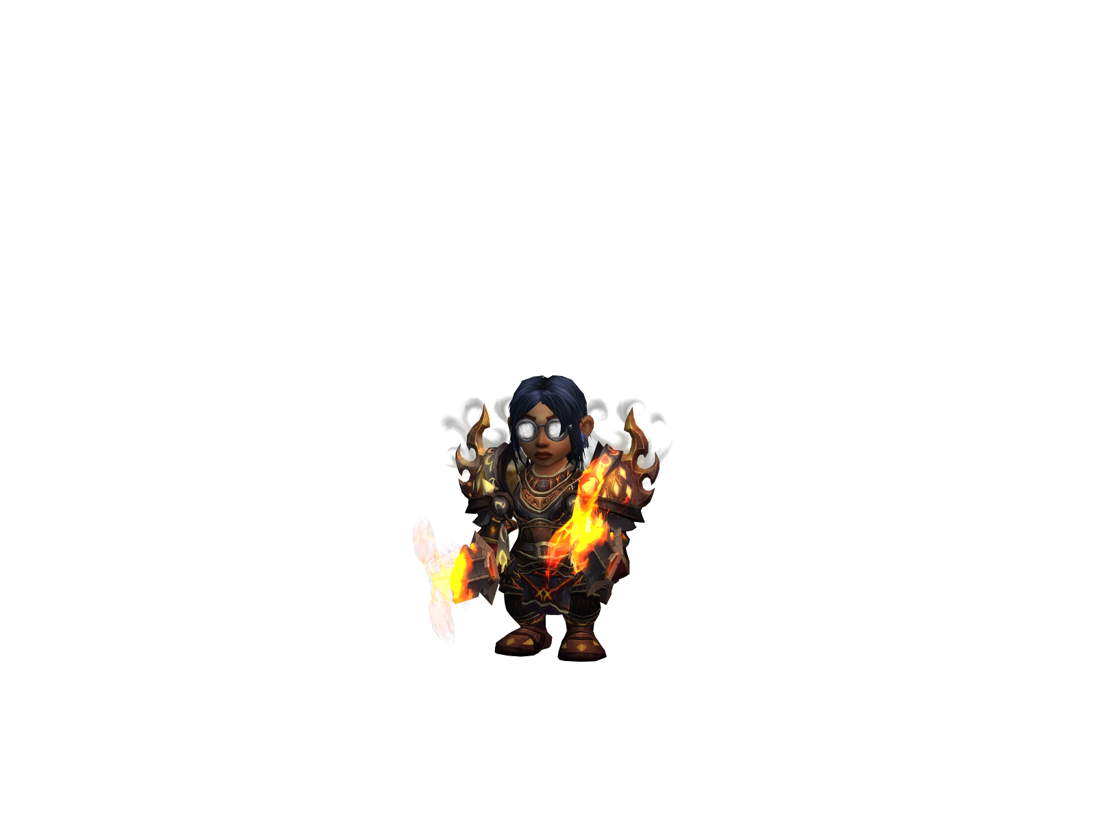 Gazaph 3D character render