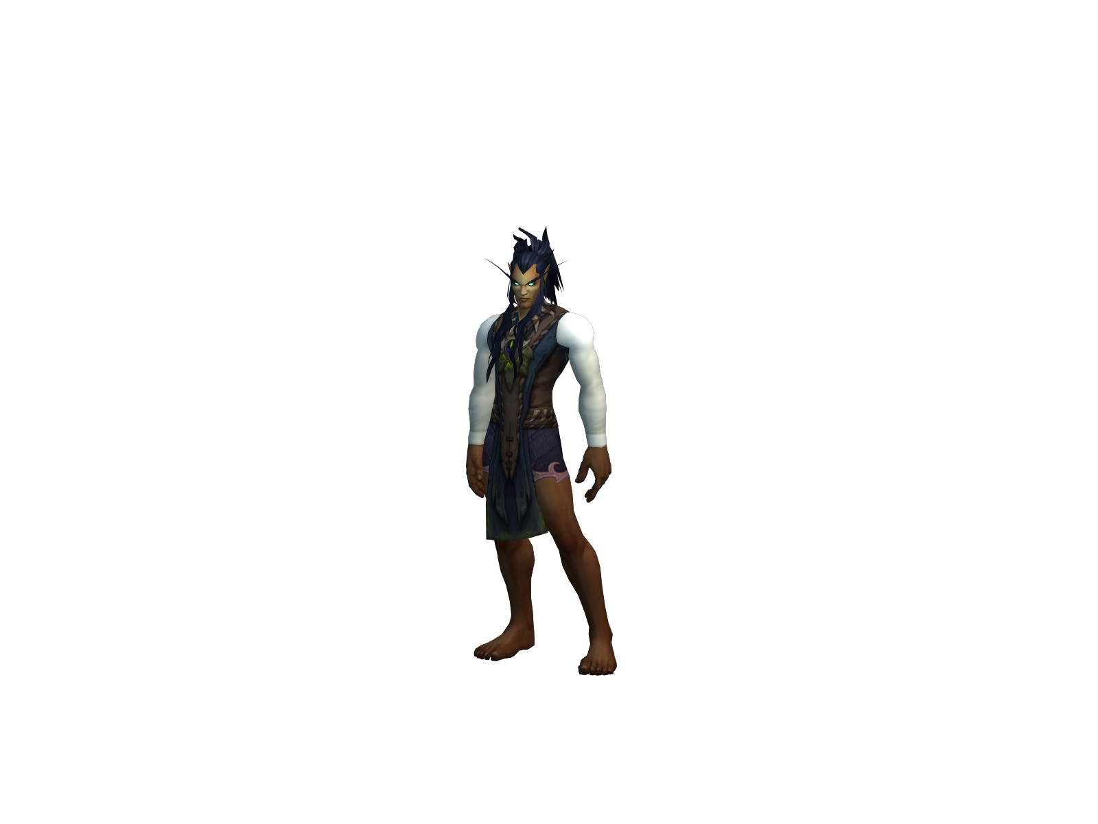 stage 3D character render