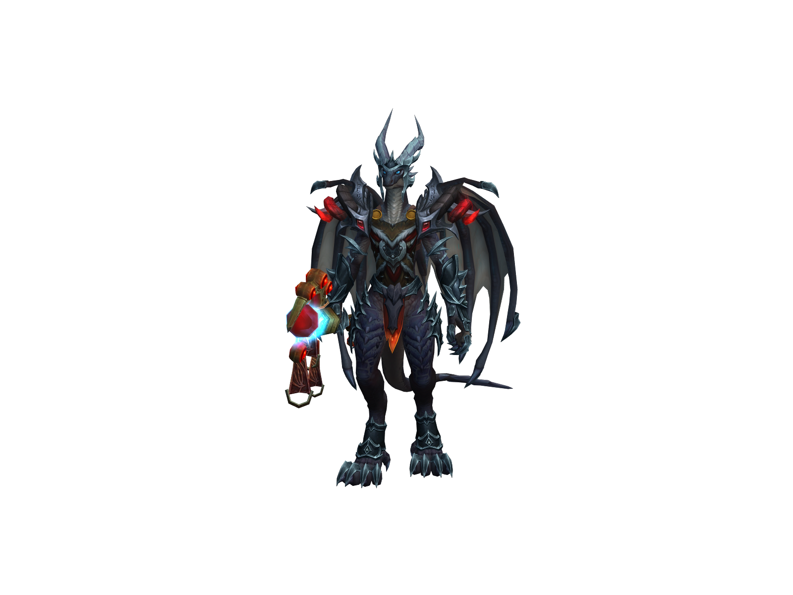 Evozorra 3D character render