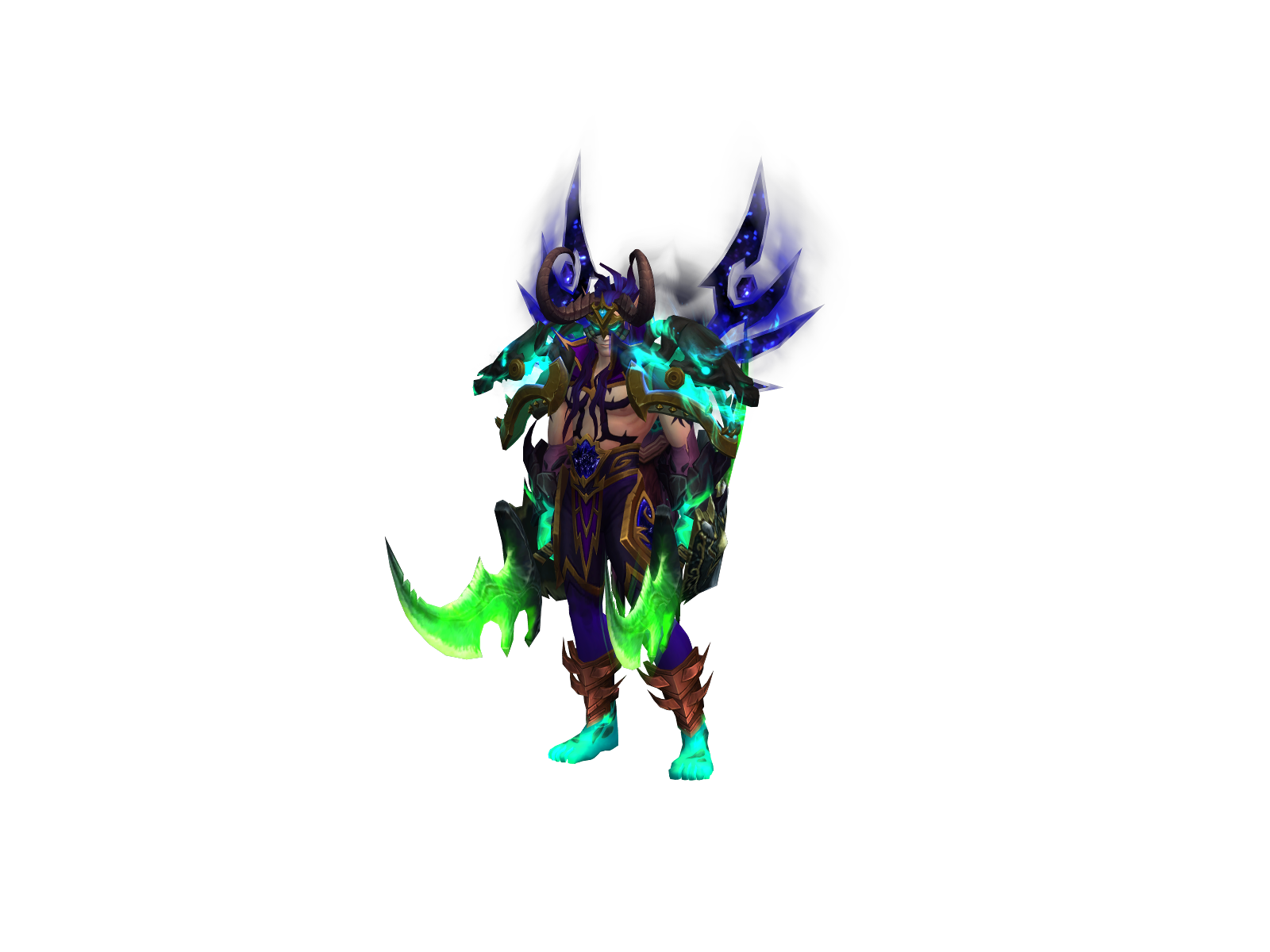 Voidyoumad 3D character render
