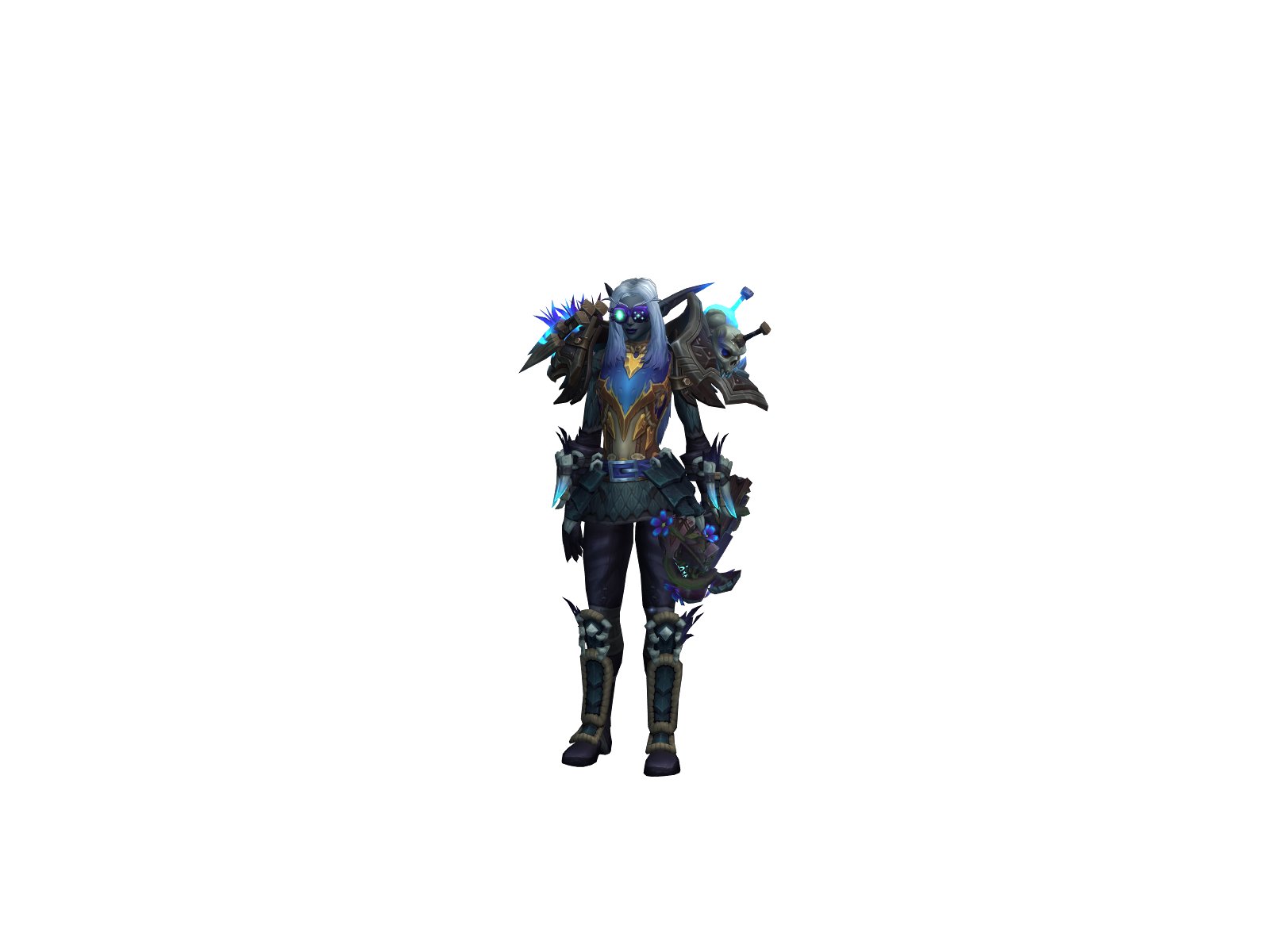 Haellz 3D character render