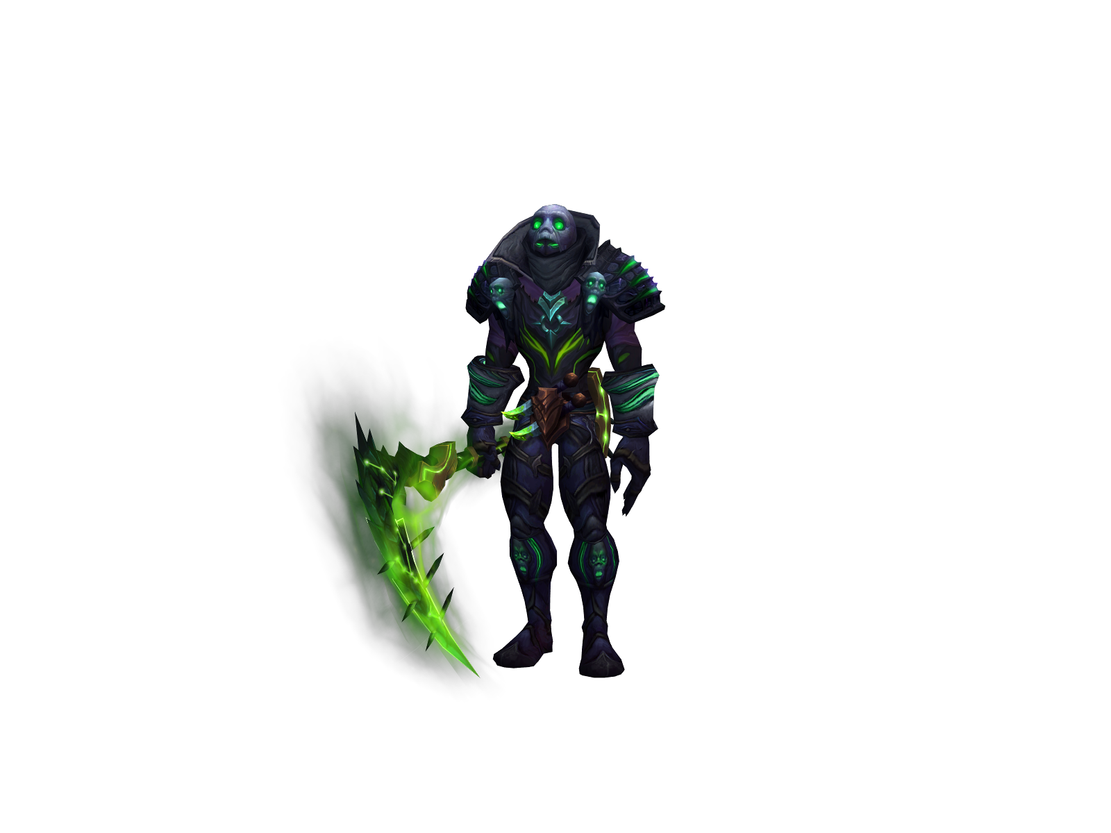 Shadowfangs 3D character render