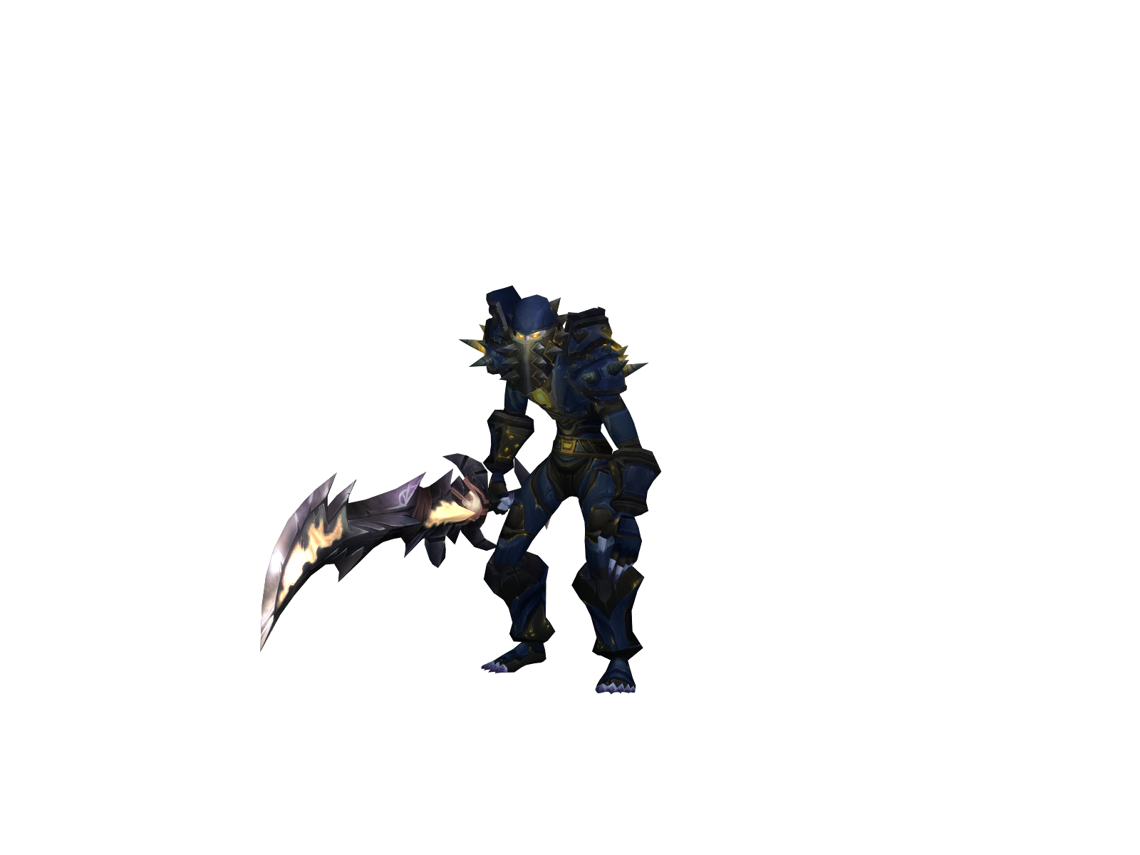Destructx 3D character render