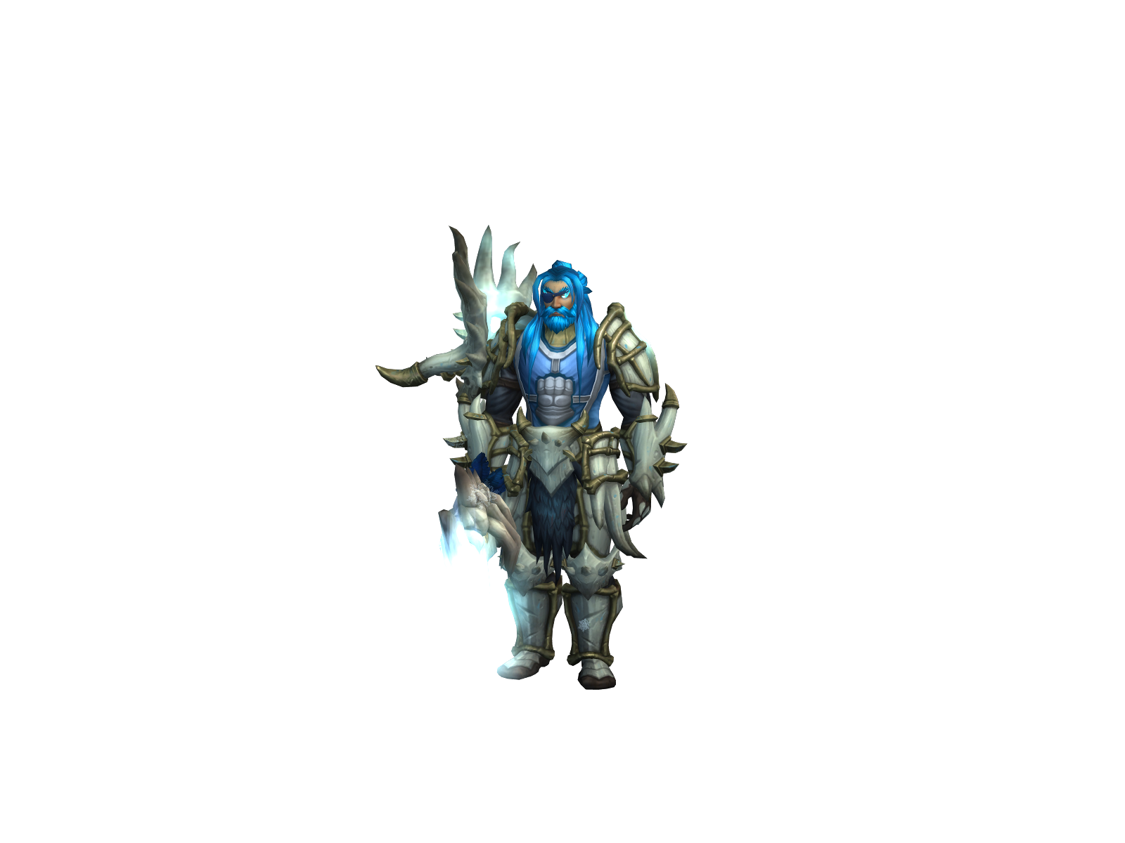 Lichdie 3D character render