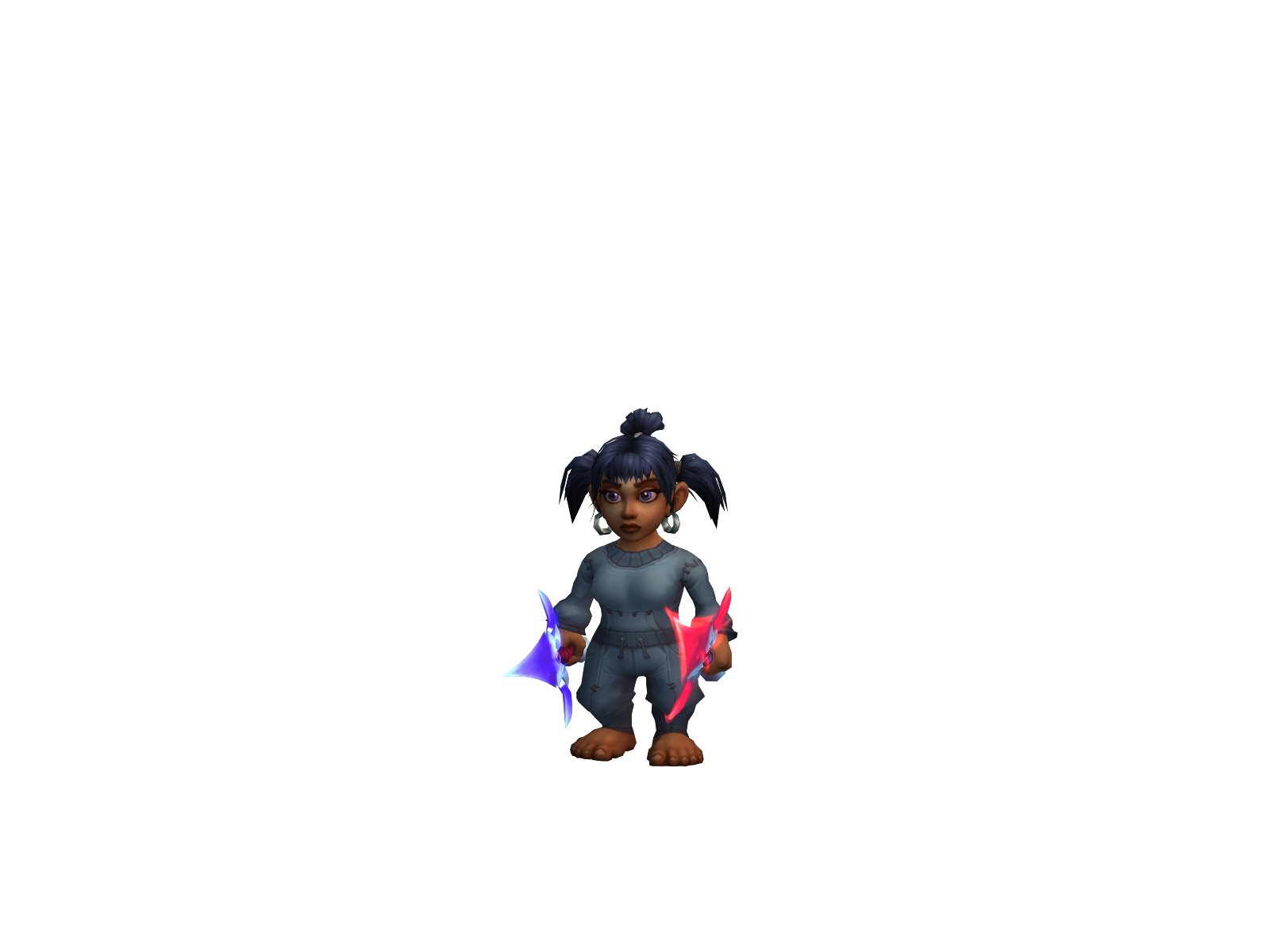Gnoxy 3D character render