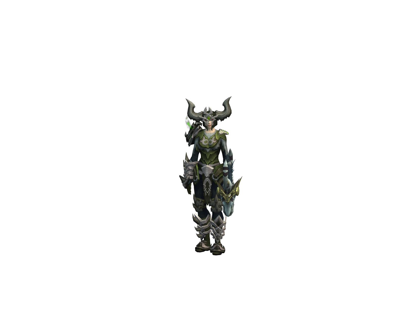 Tàuriell 3D character render
