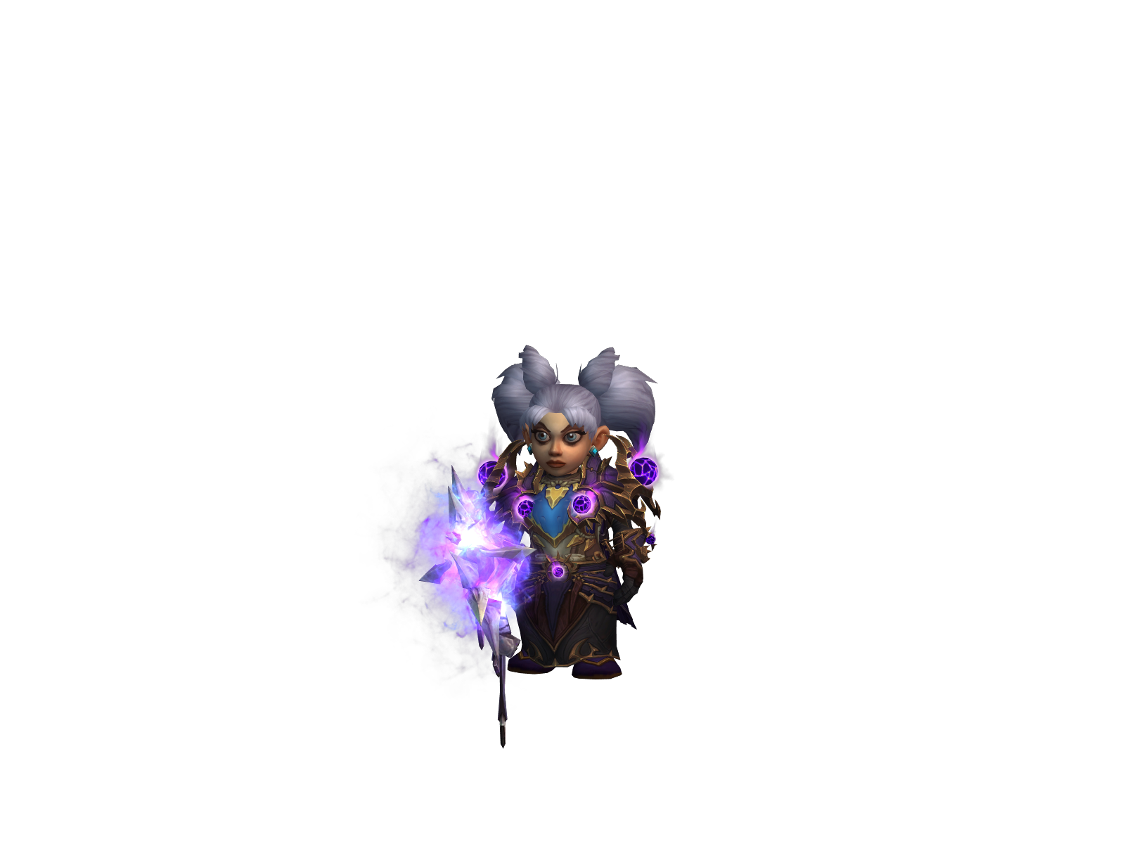 Vanhélla 3D character render