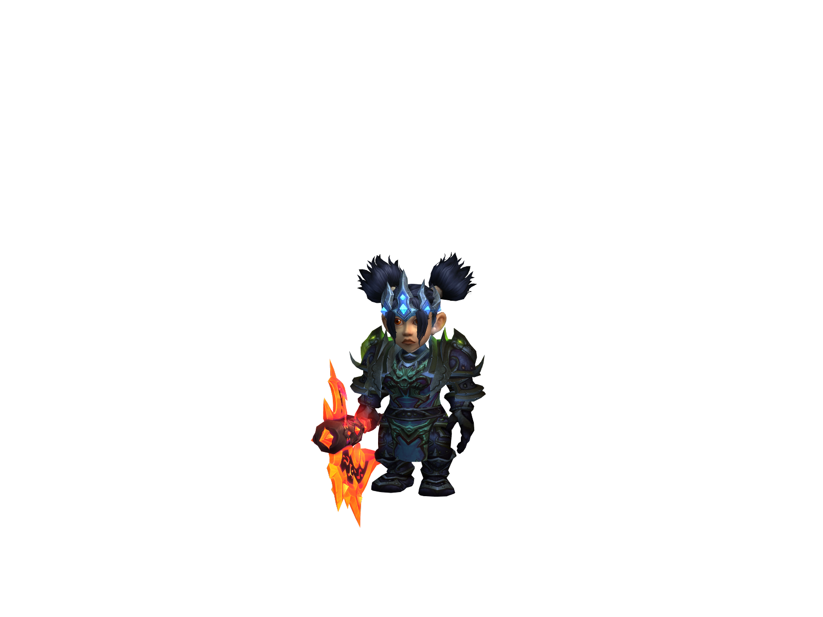 avenz 3D character render