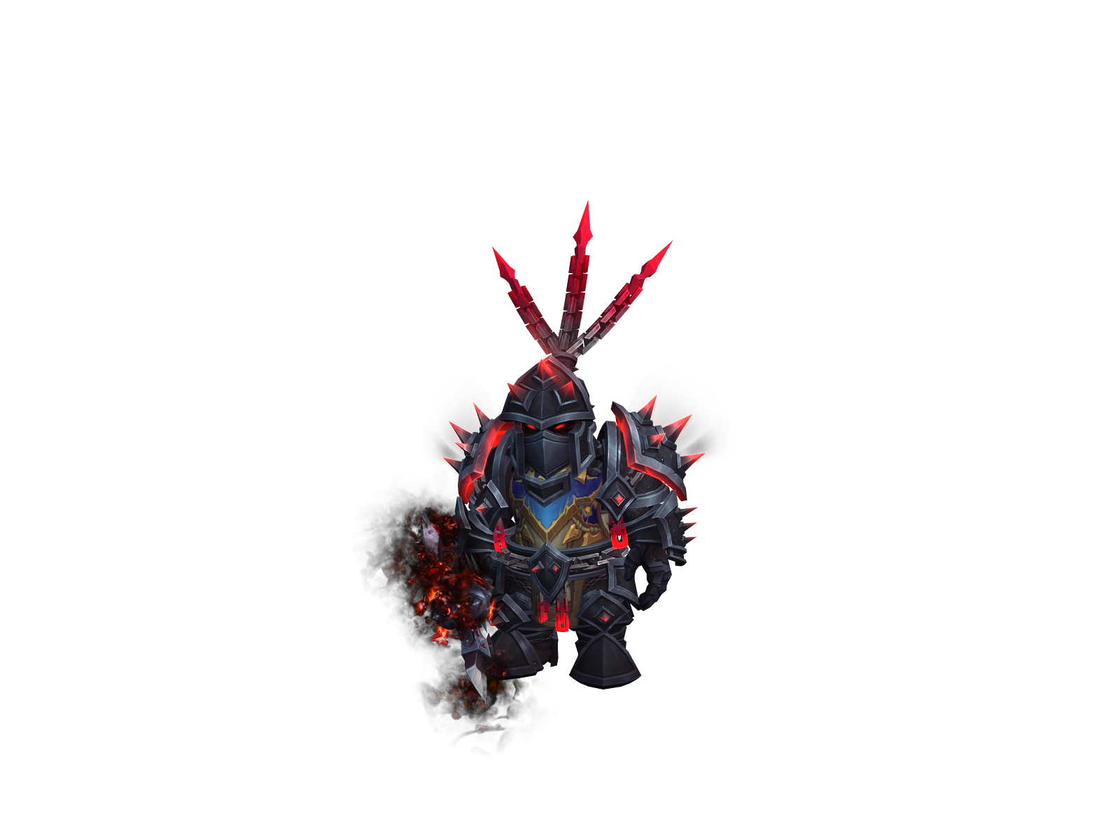 Mewtwofury 3D character render