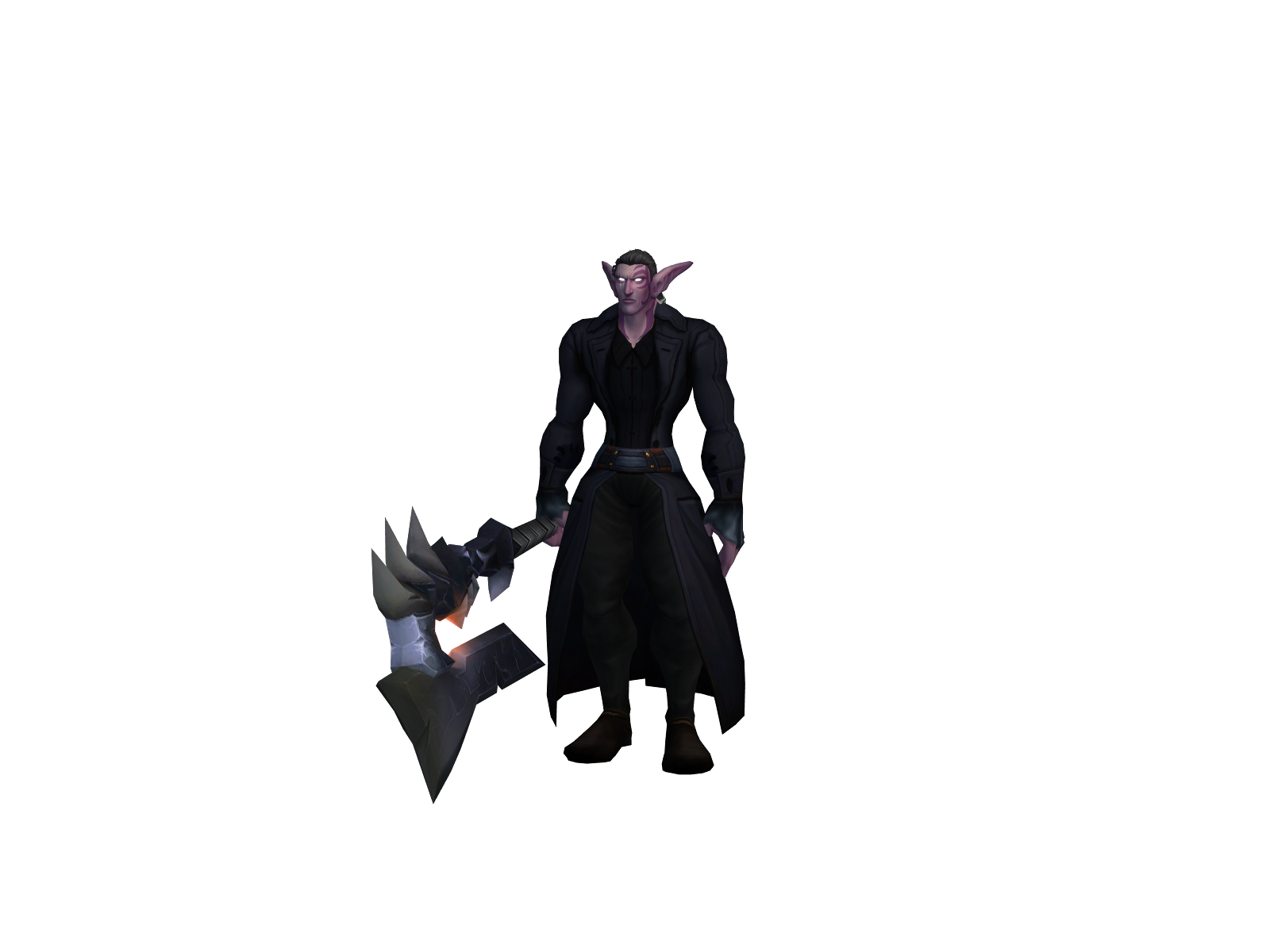 burbot 3D character render