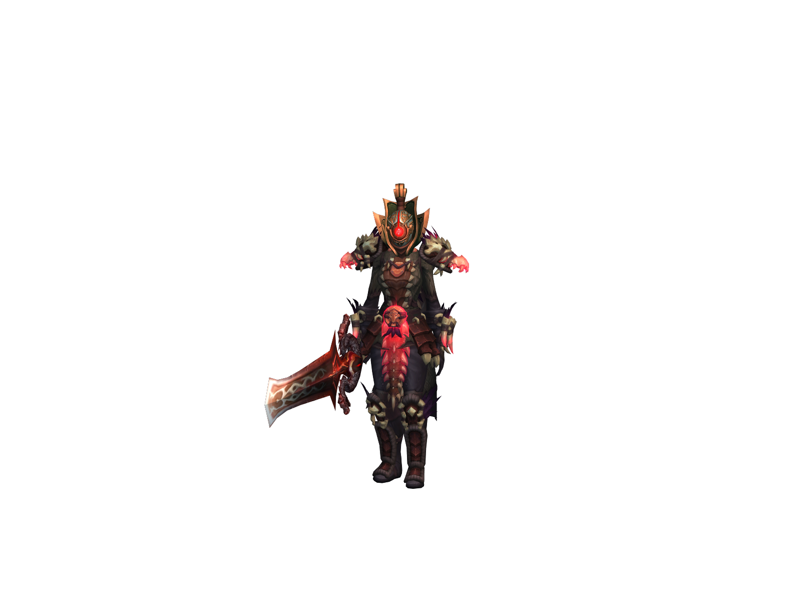 Muffhugga 3D character render