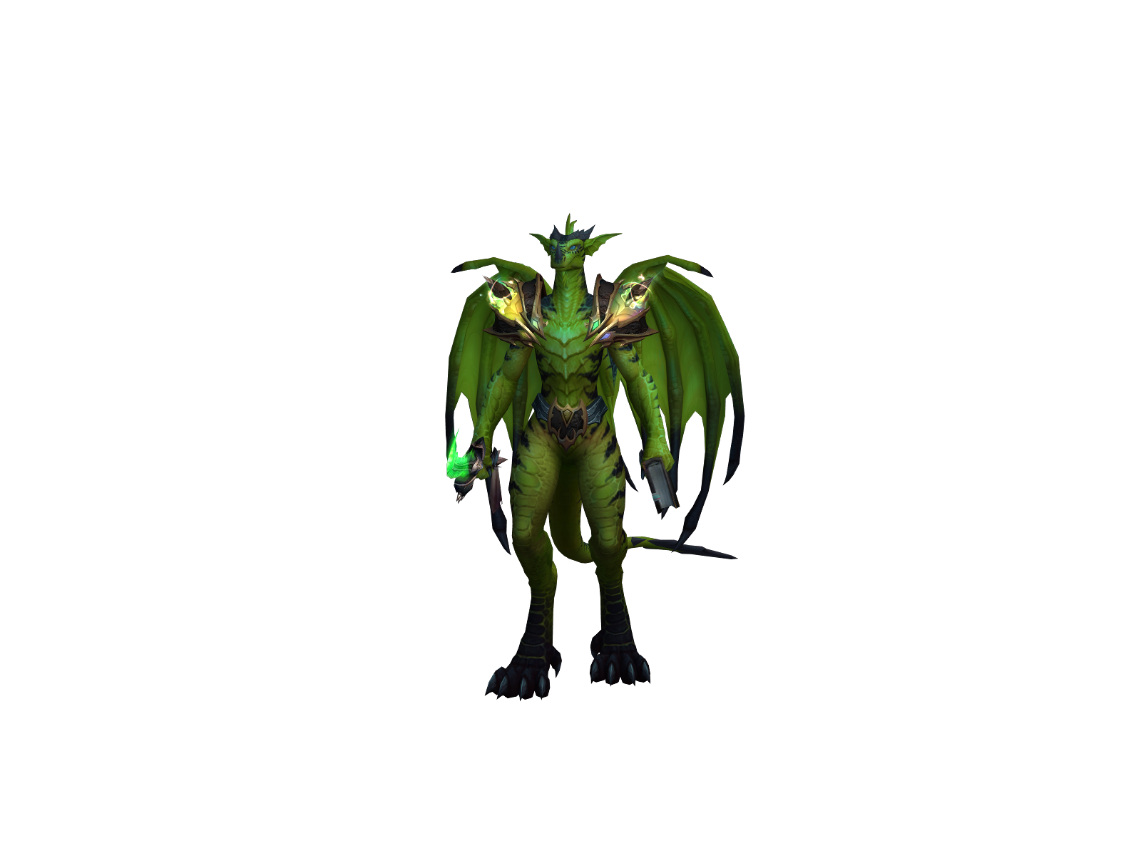 Jegendrage 3D character render