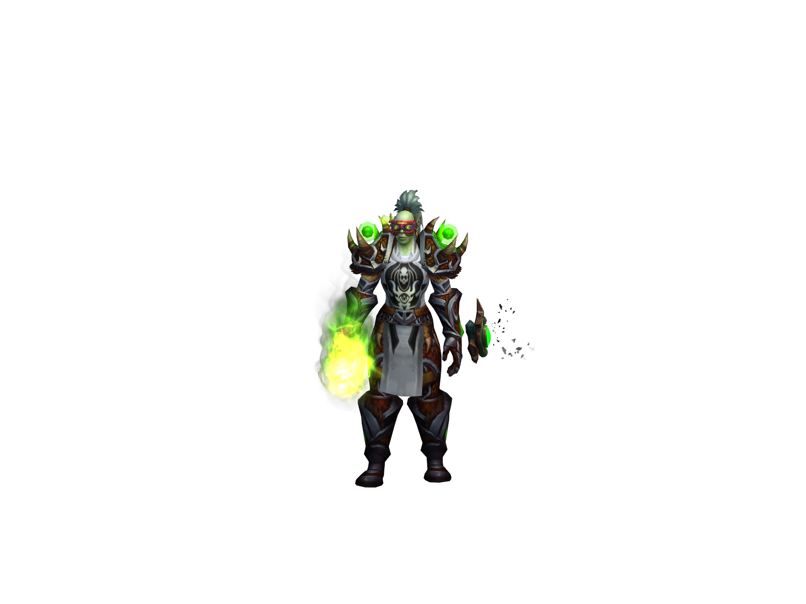 Ripmorty 3D character render