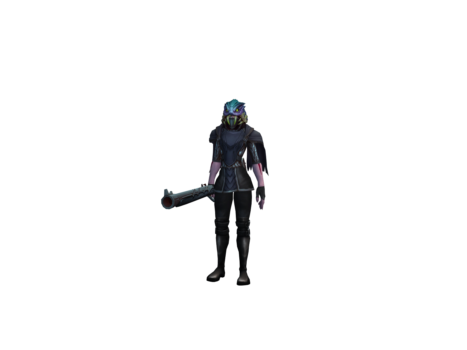 Leja 3D character render