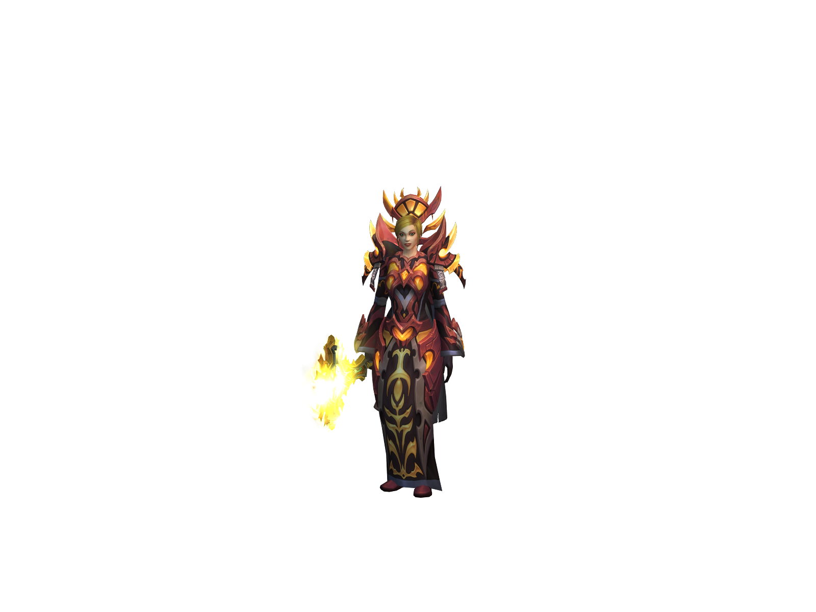 Fianene 3D character render