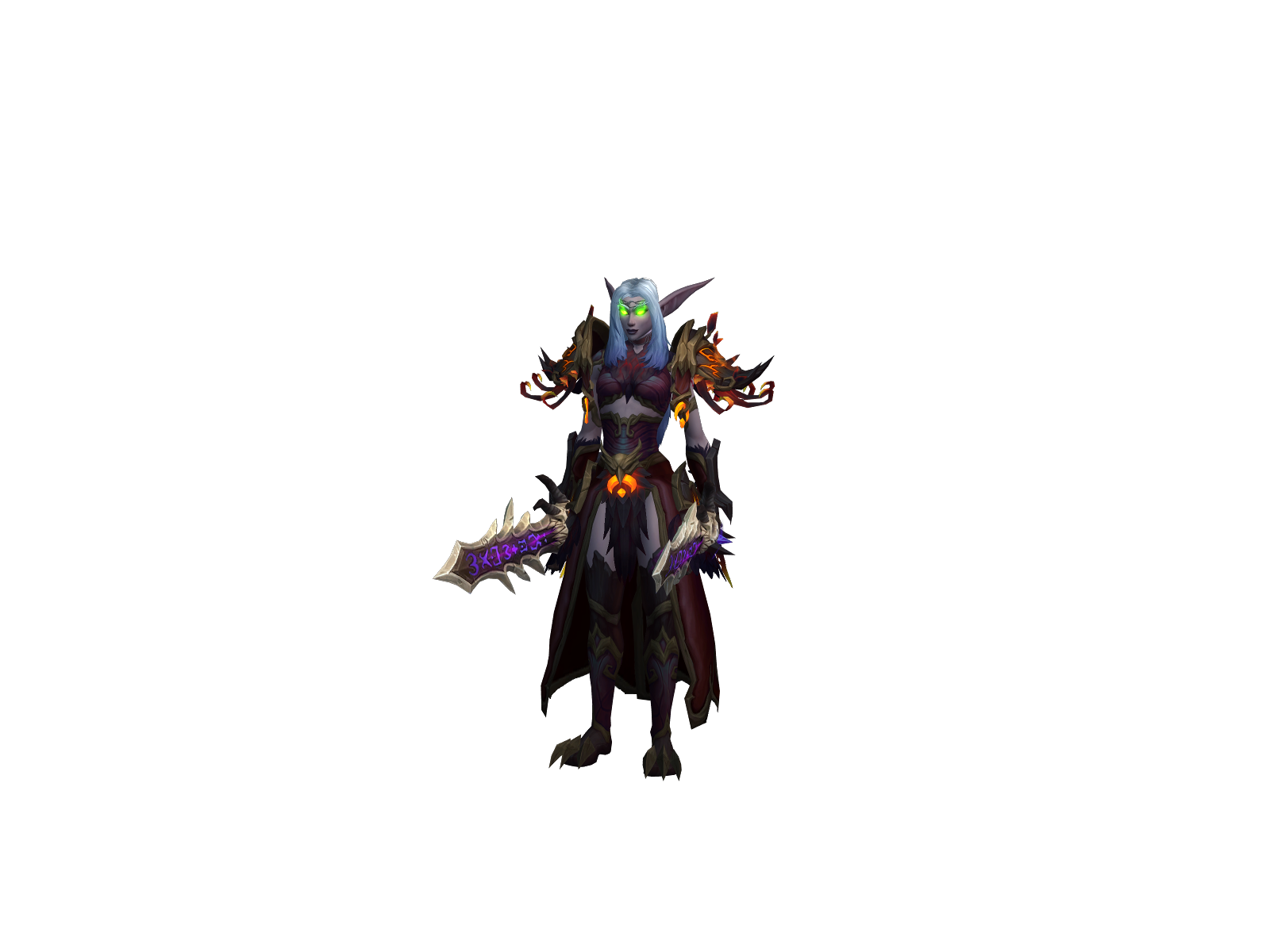 Wouwouxz 3D character render