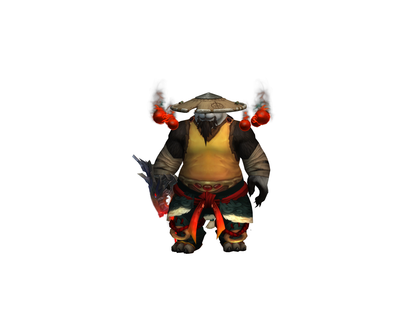 Apprentice 3D character render