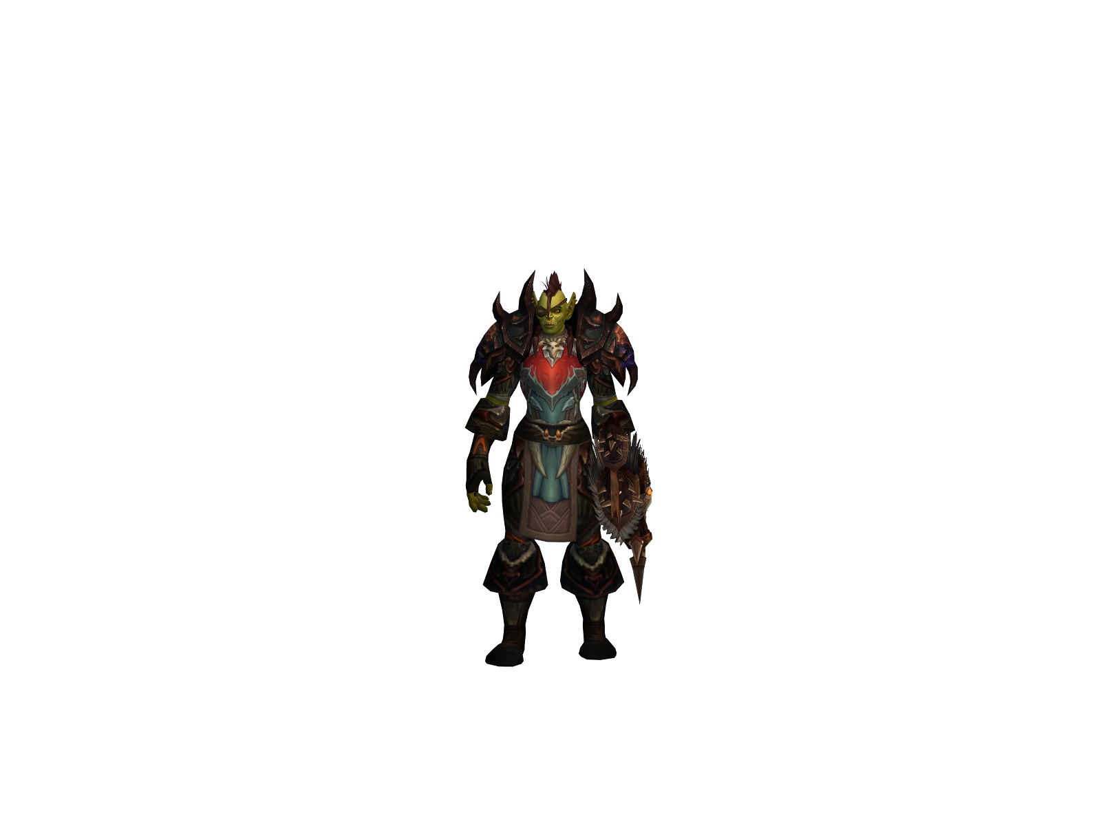 Rawke 3D character render