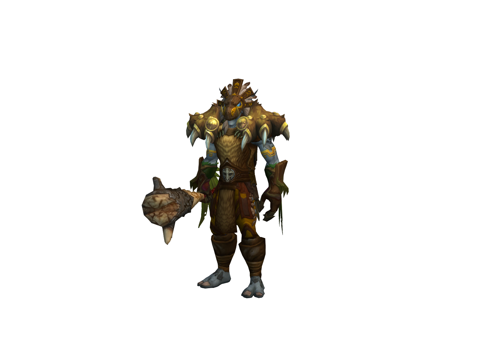 Bertam 3D character render