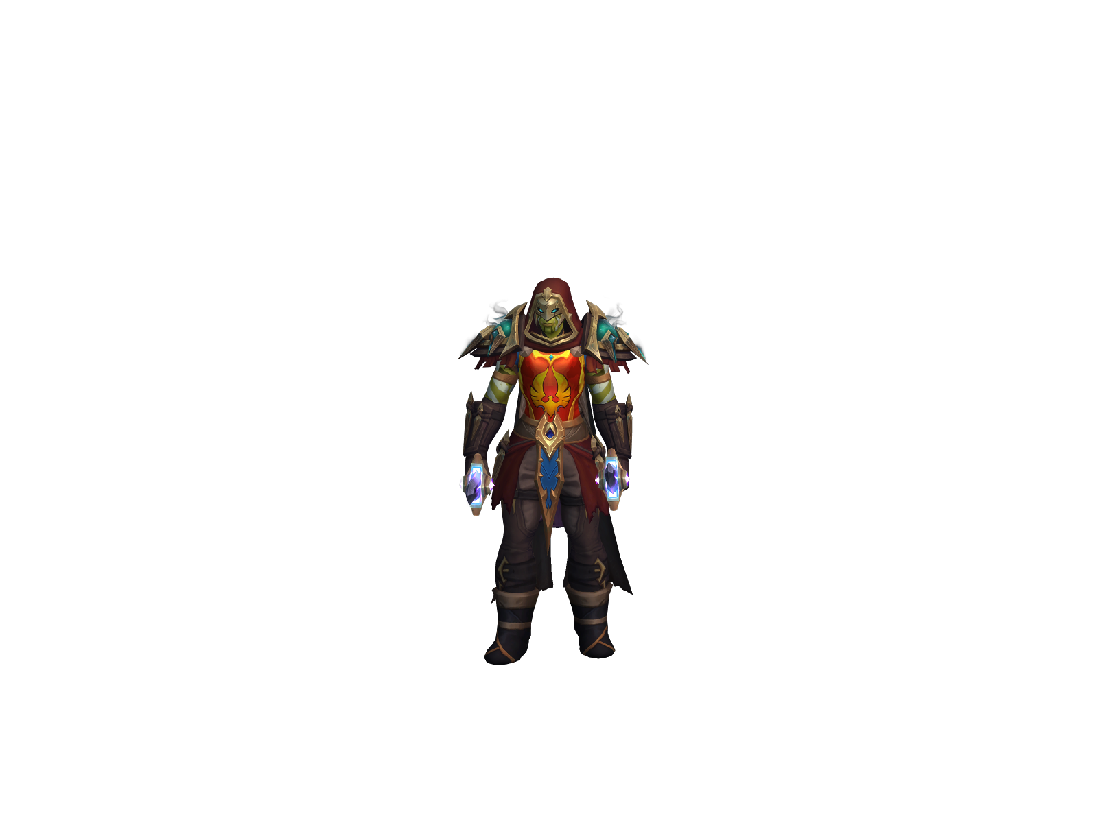 Opryszek 3D character render