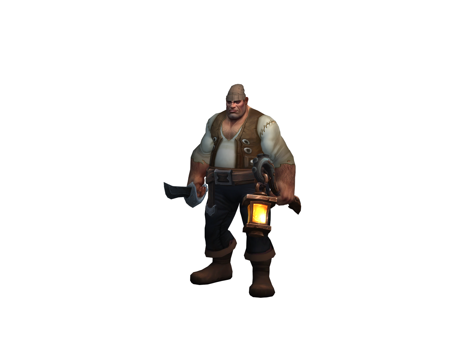 Bolveran 3D character render