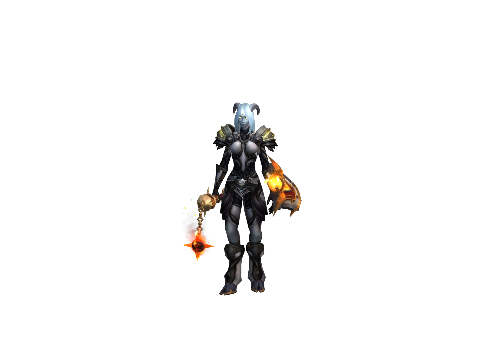 Áleshax 3D character render