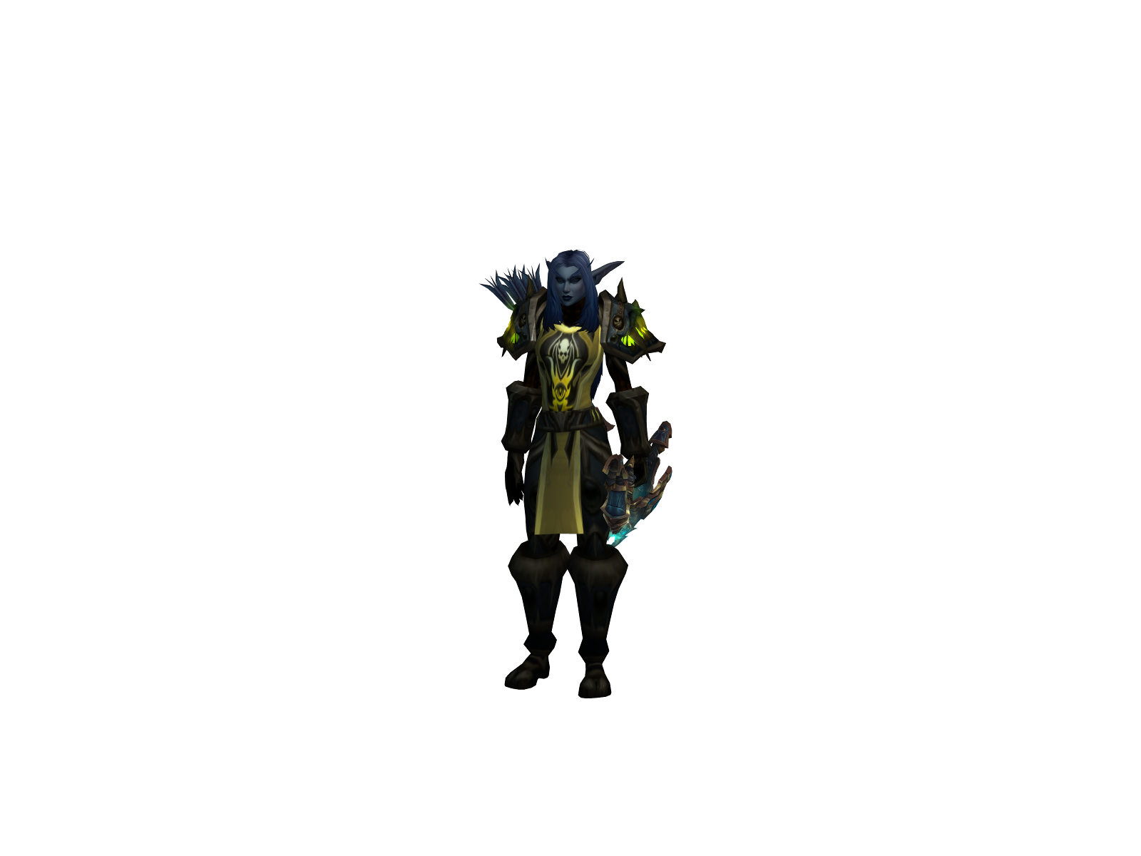 Yøri 3D character render