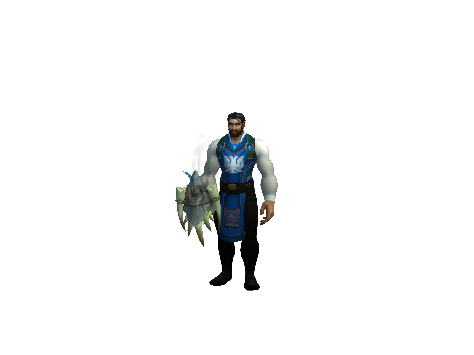 Selenskyj 3D character render