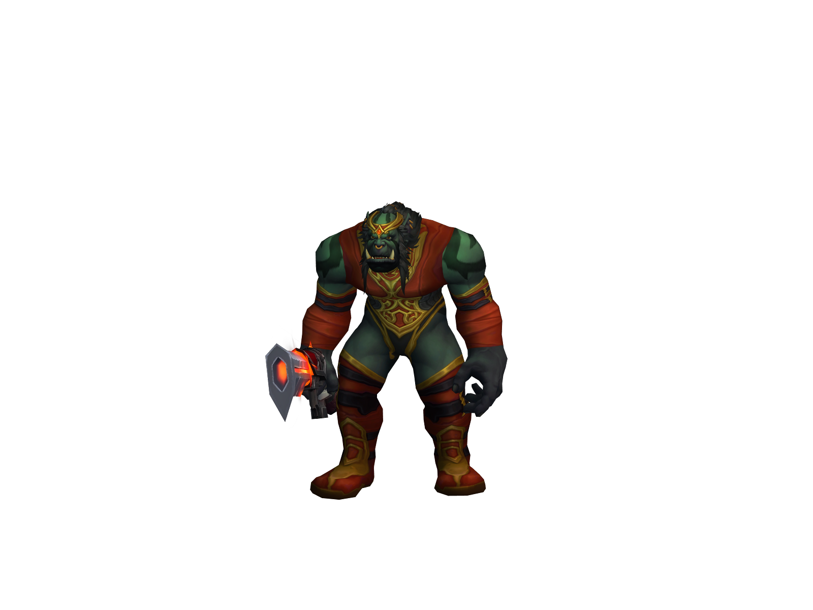 Anytime 3D character render