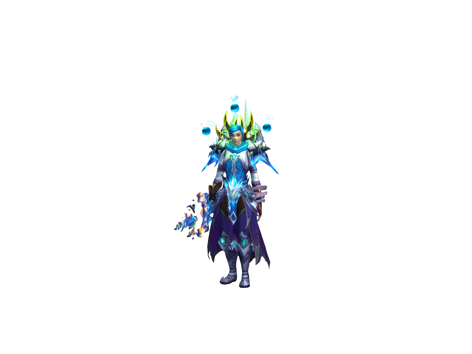 Savui 3D character render
