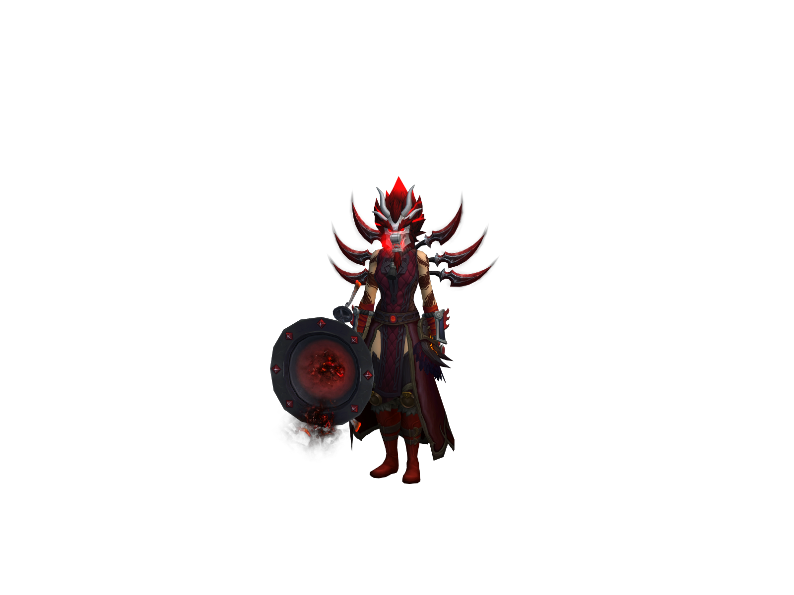 Arts 3D character render