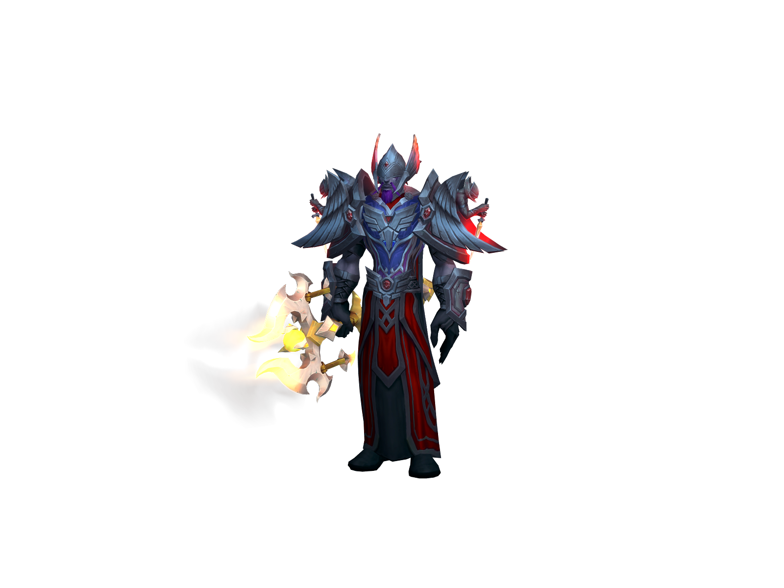Sariapriest 3D character render