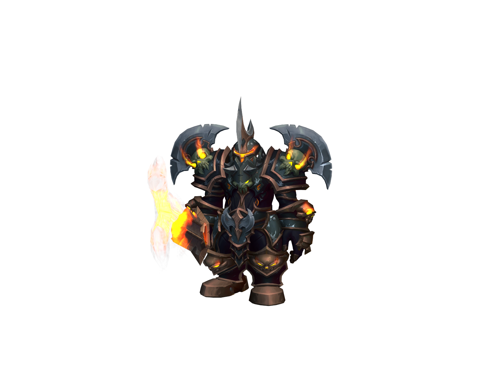 Brök 3D character render