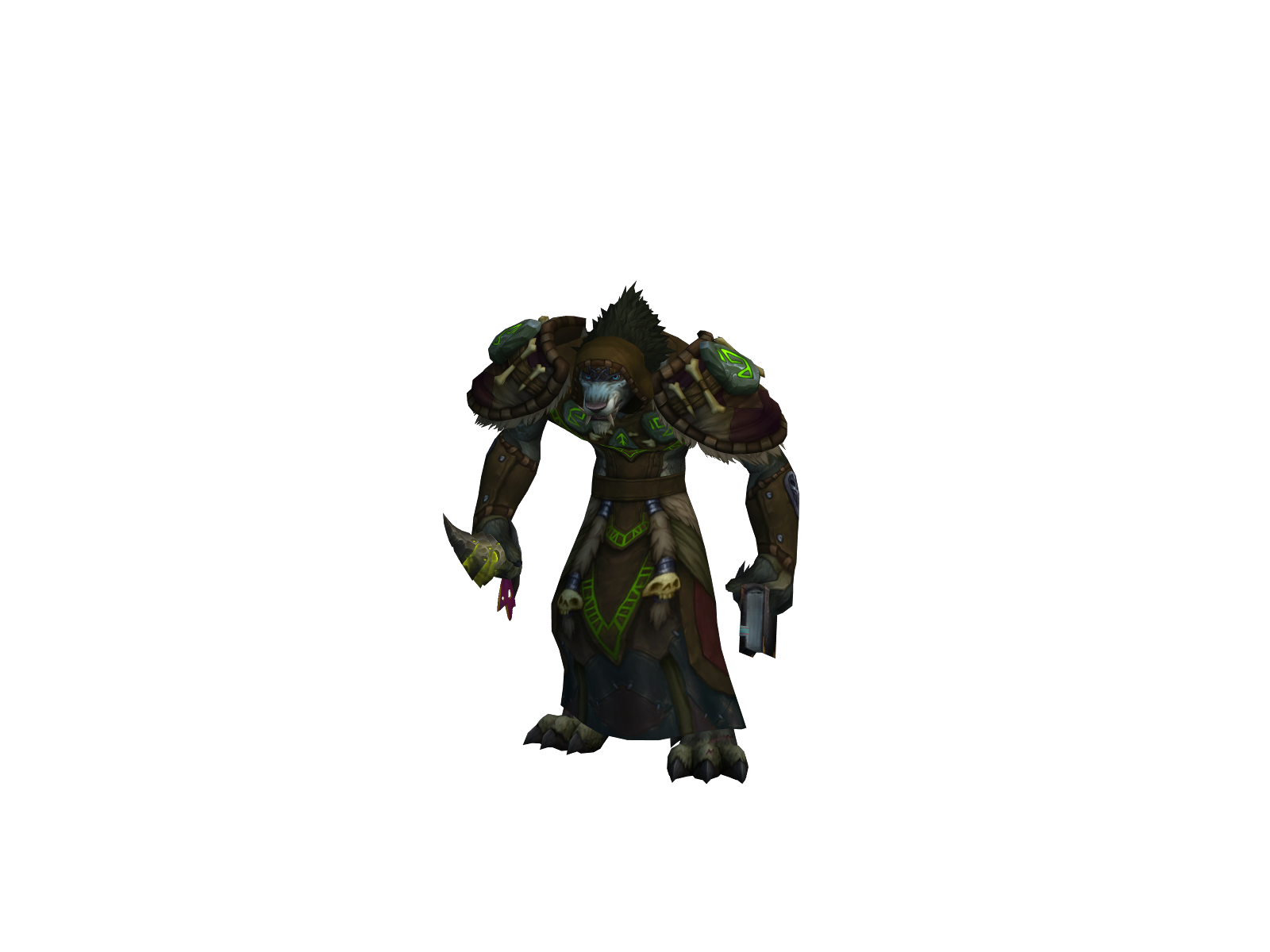 Rawpyro 3D character render
