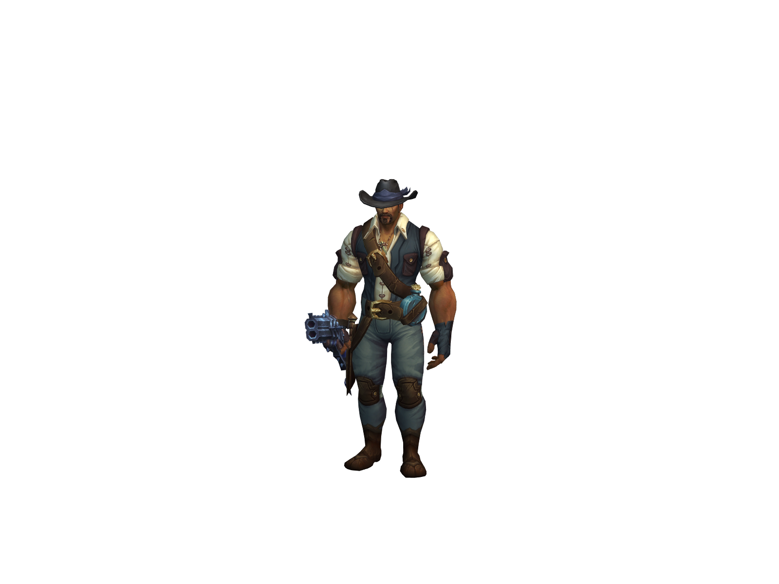 Buwin 3D character render
