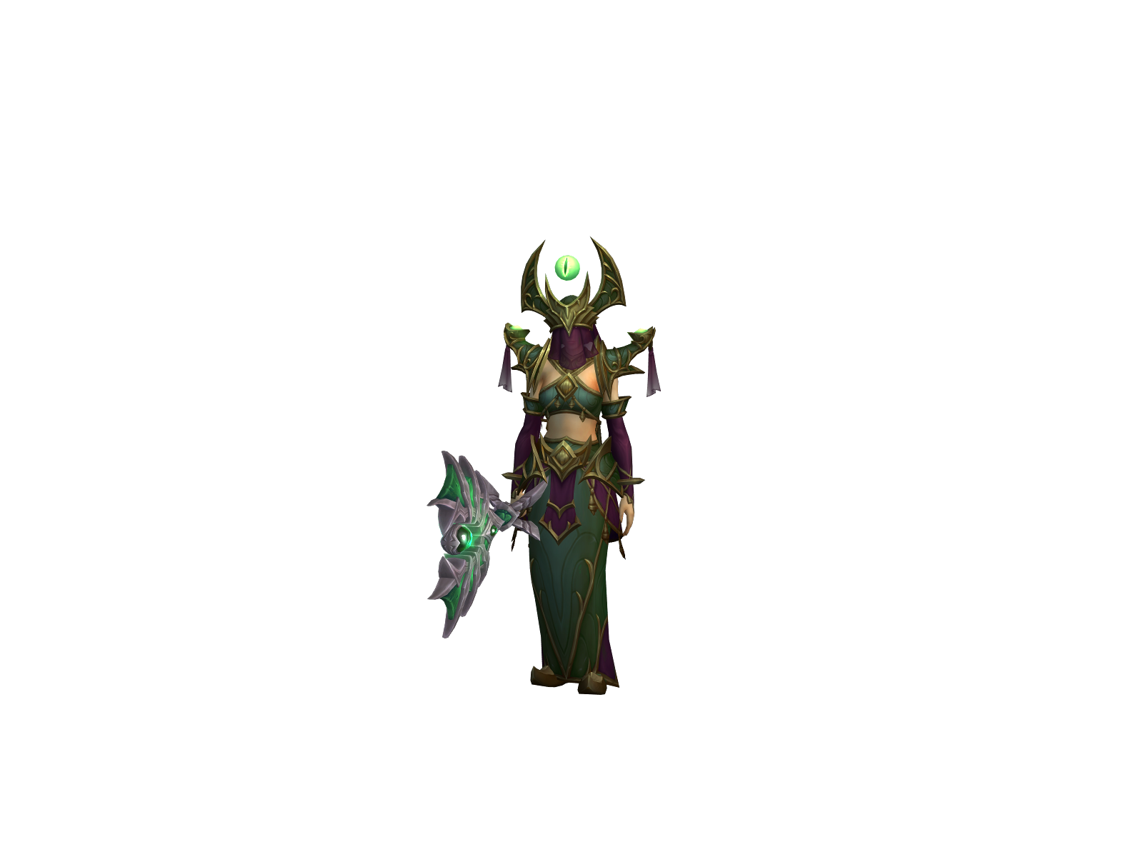 Hüntysse 3D character render
