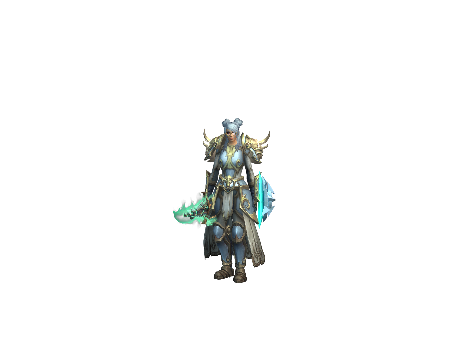Blessedmf 3D character render