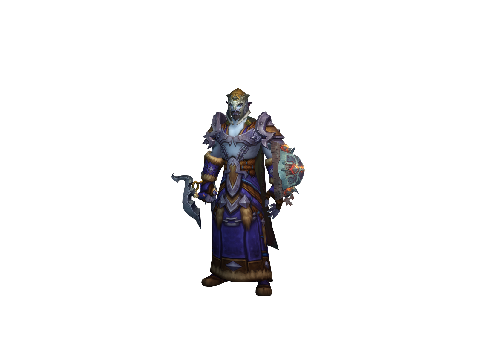Trygos WoW character banner