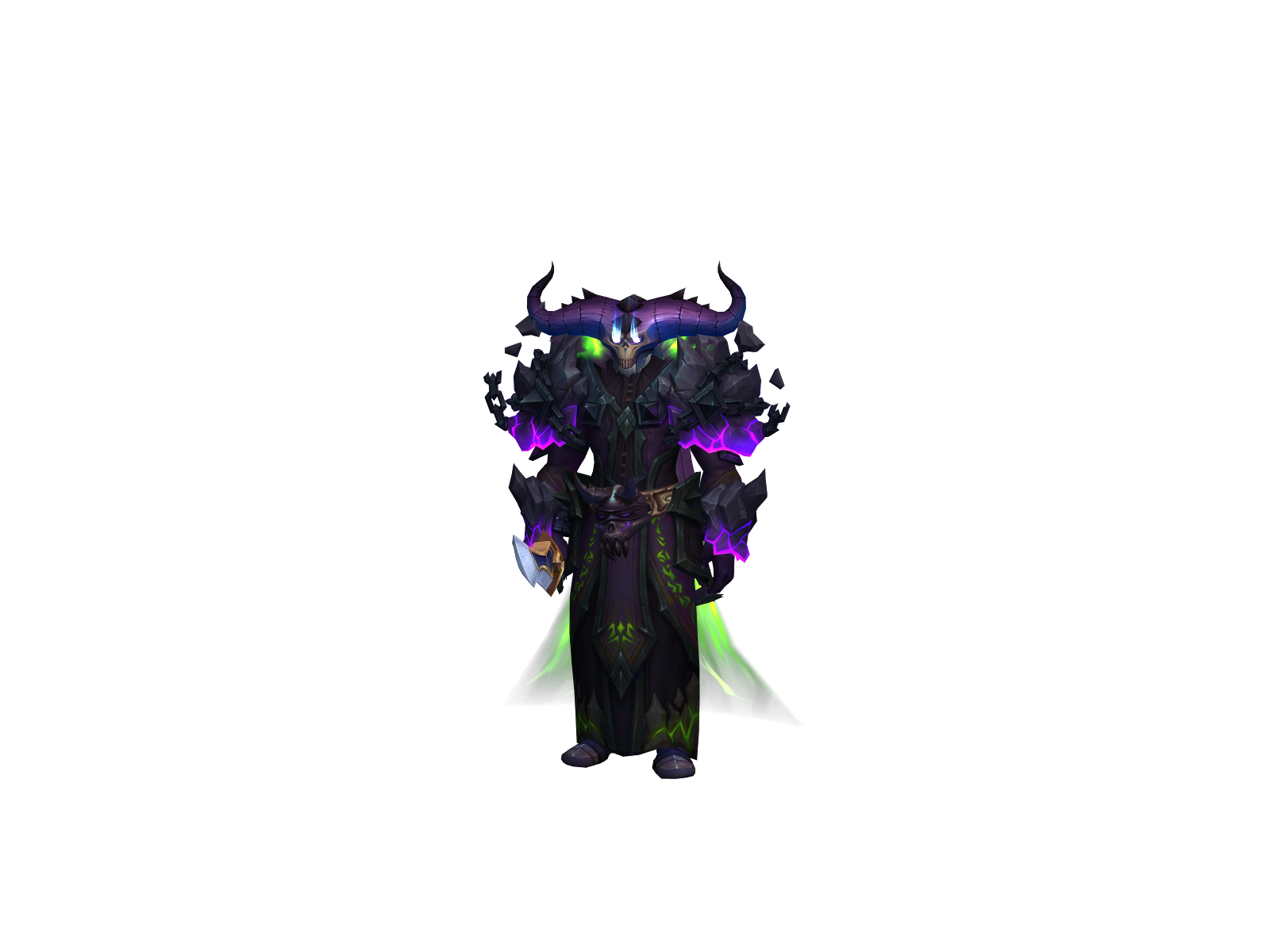 Unholycake 3D character render