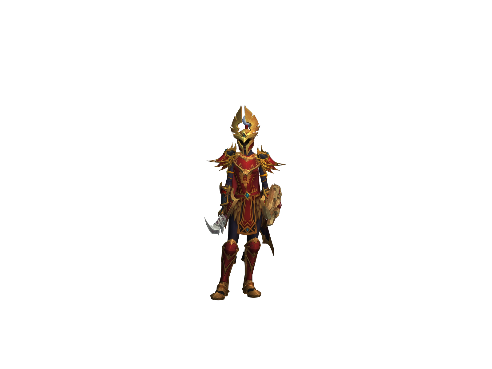 Elloura 3D character render
