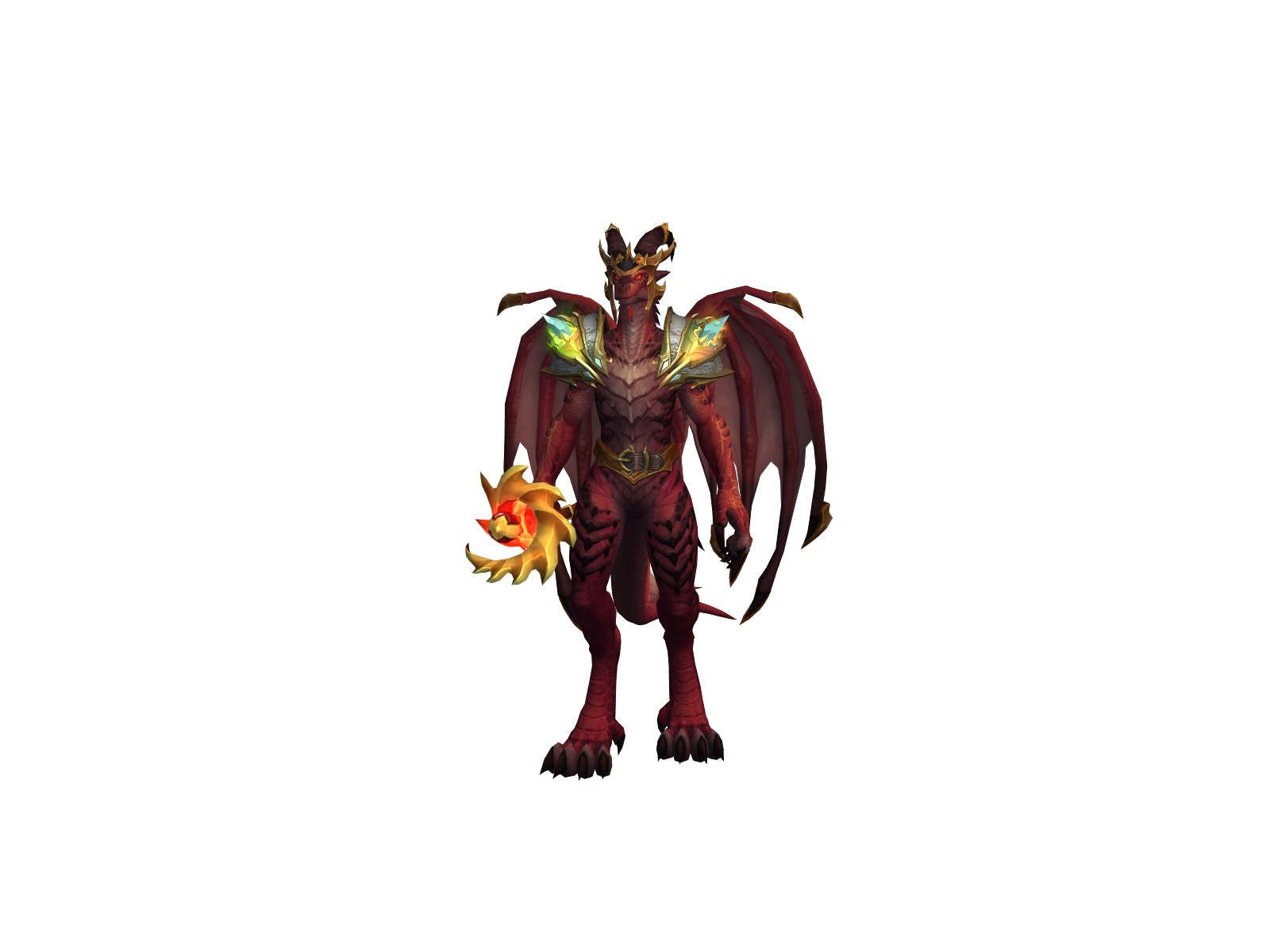 Syrax 3D character render