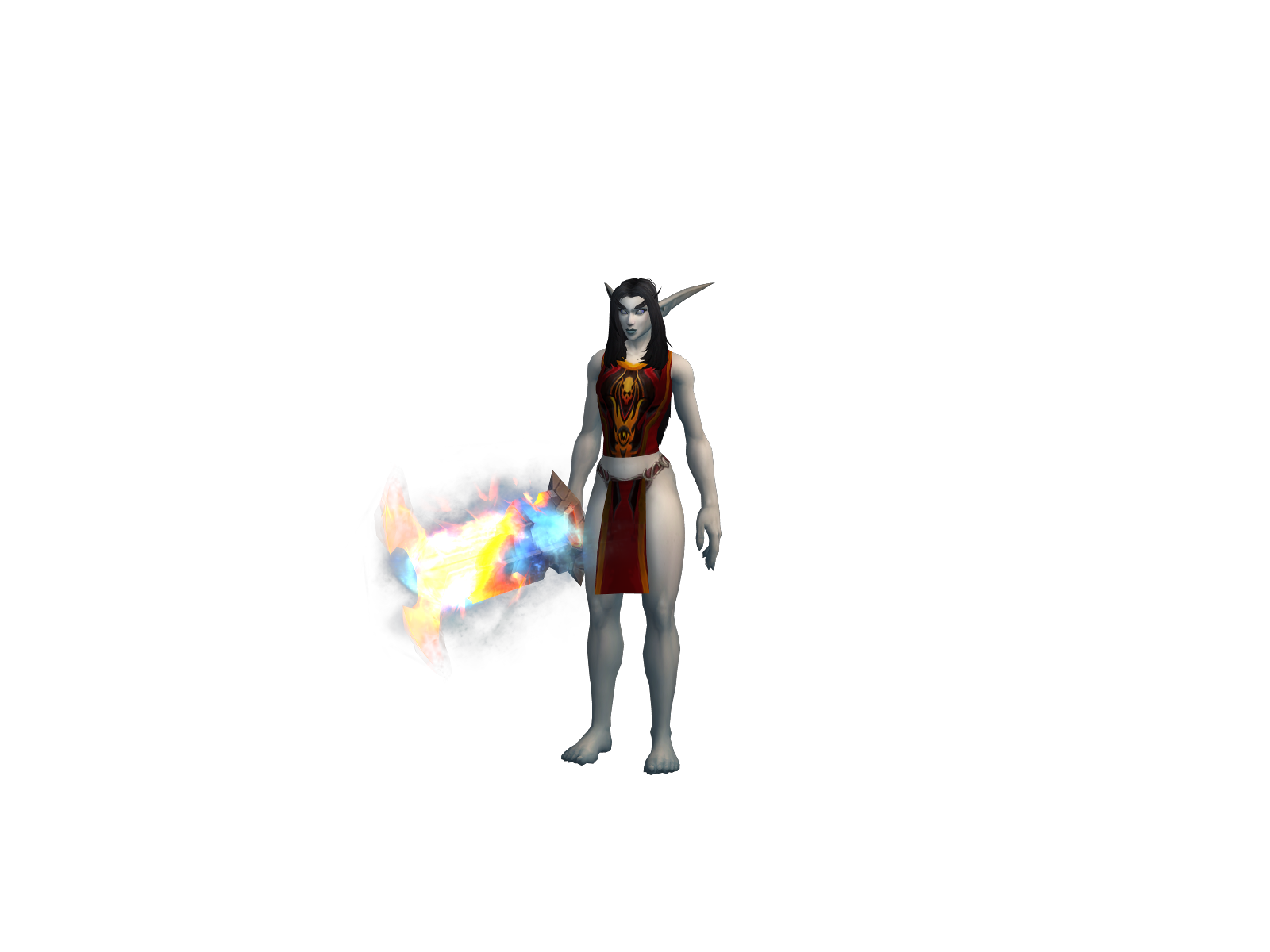 Boufal 3D character render