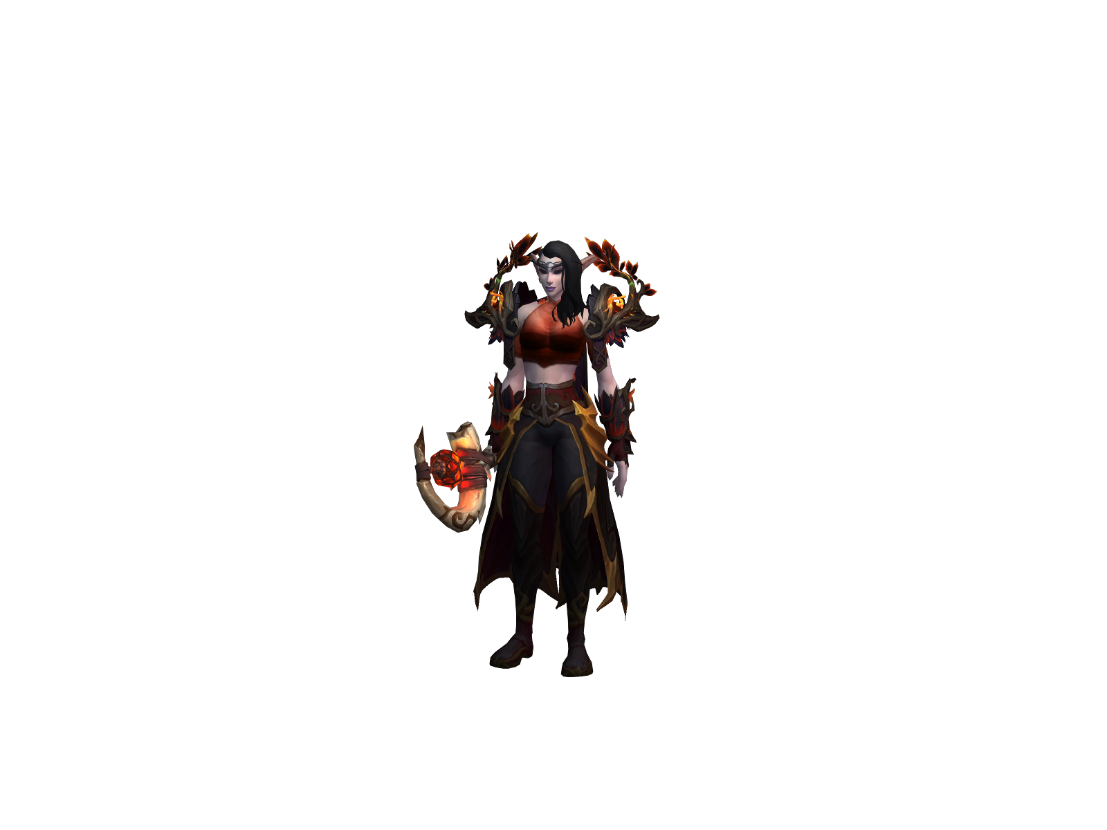 Ghouleh 3D character render