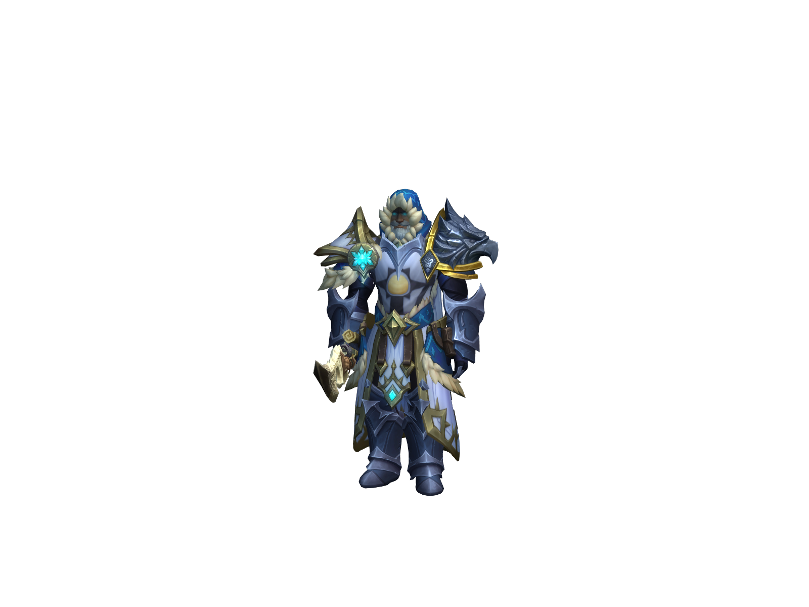 Amberaldus 3D character render