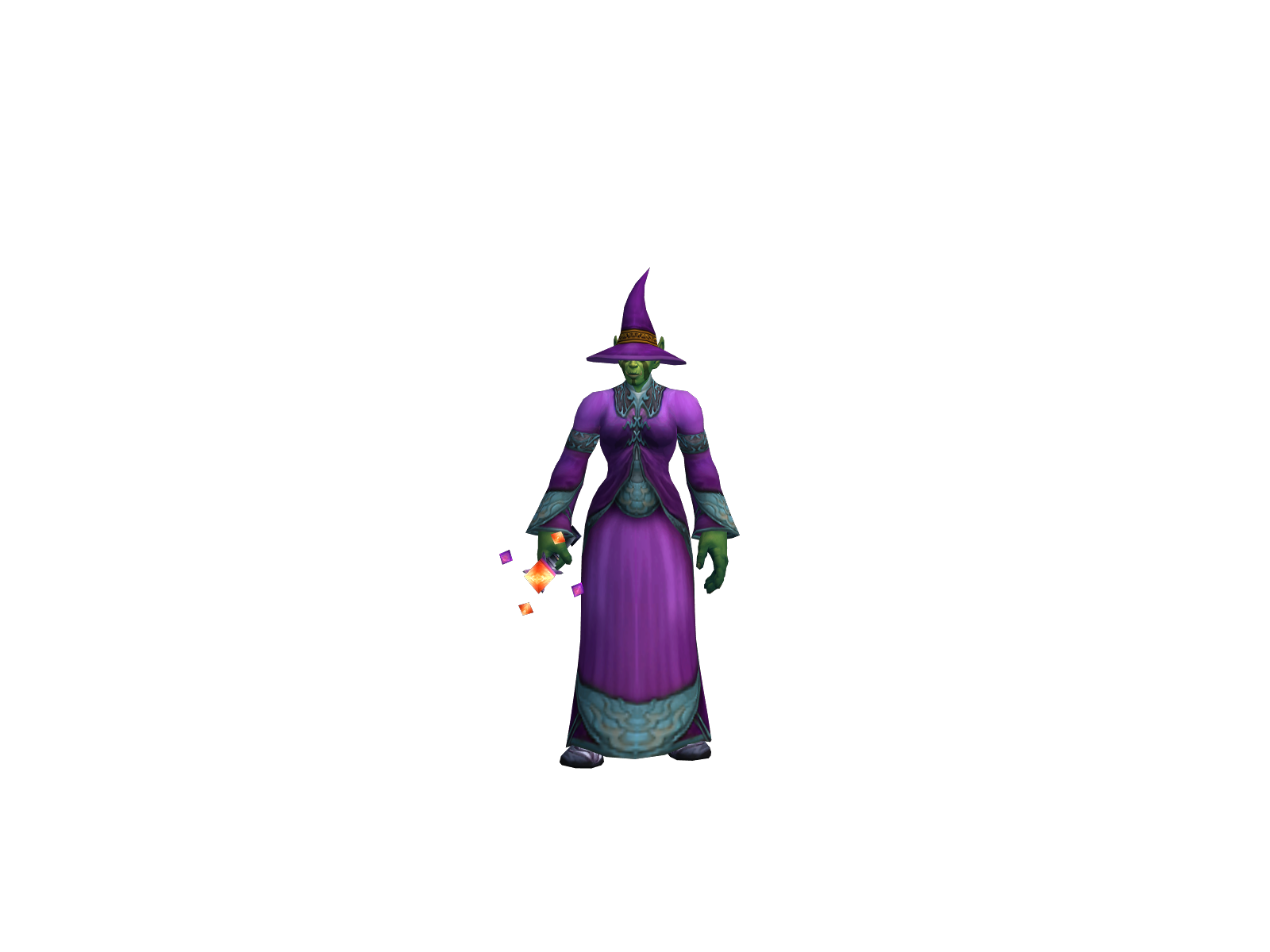 Wlockd 3D character render