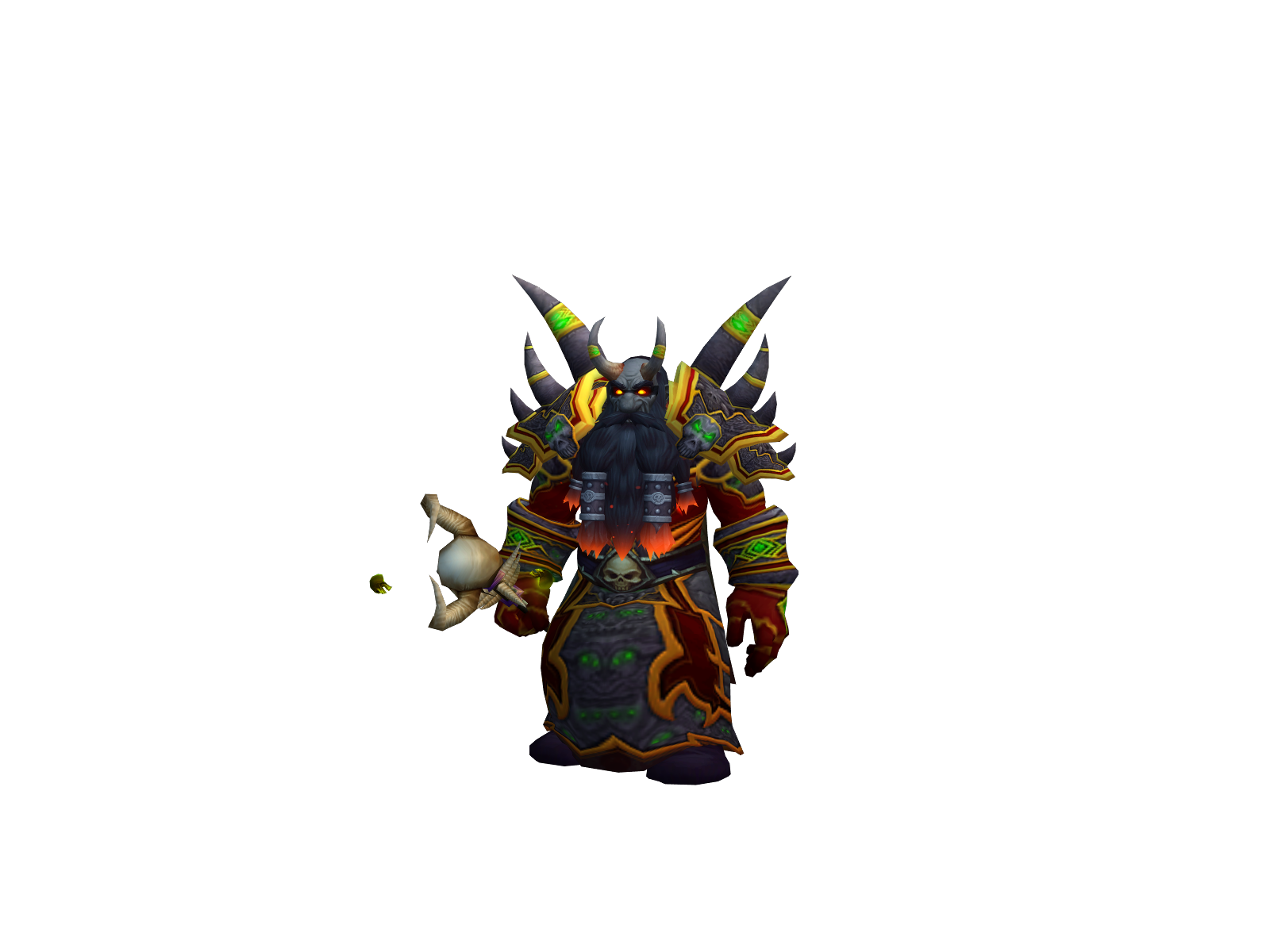 Jên 3D character render