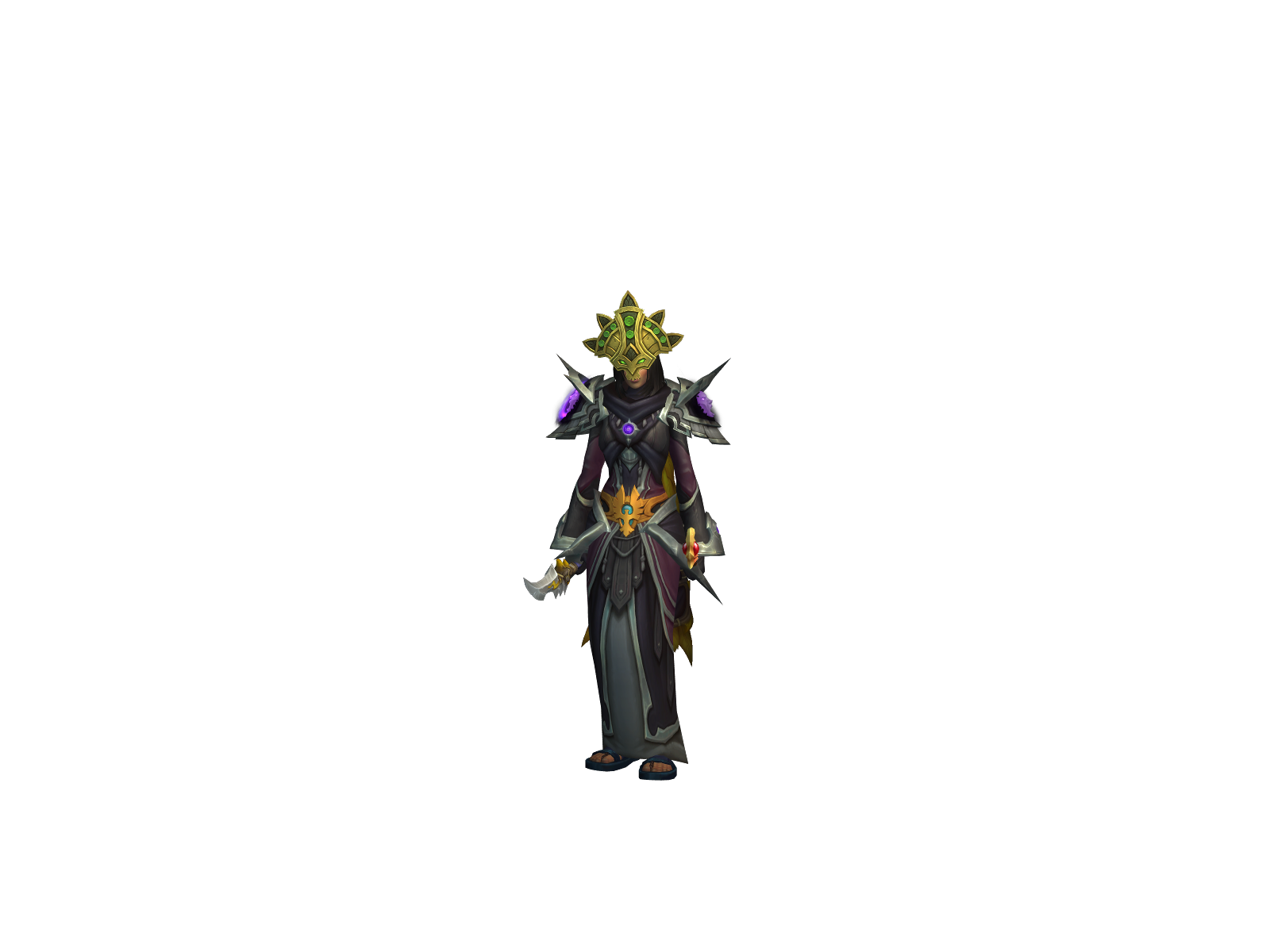 mknthepriest 3D character render